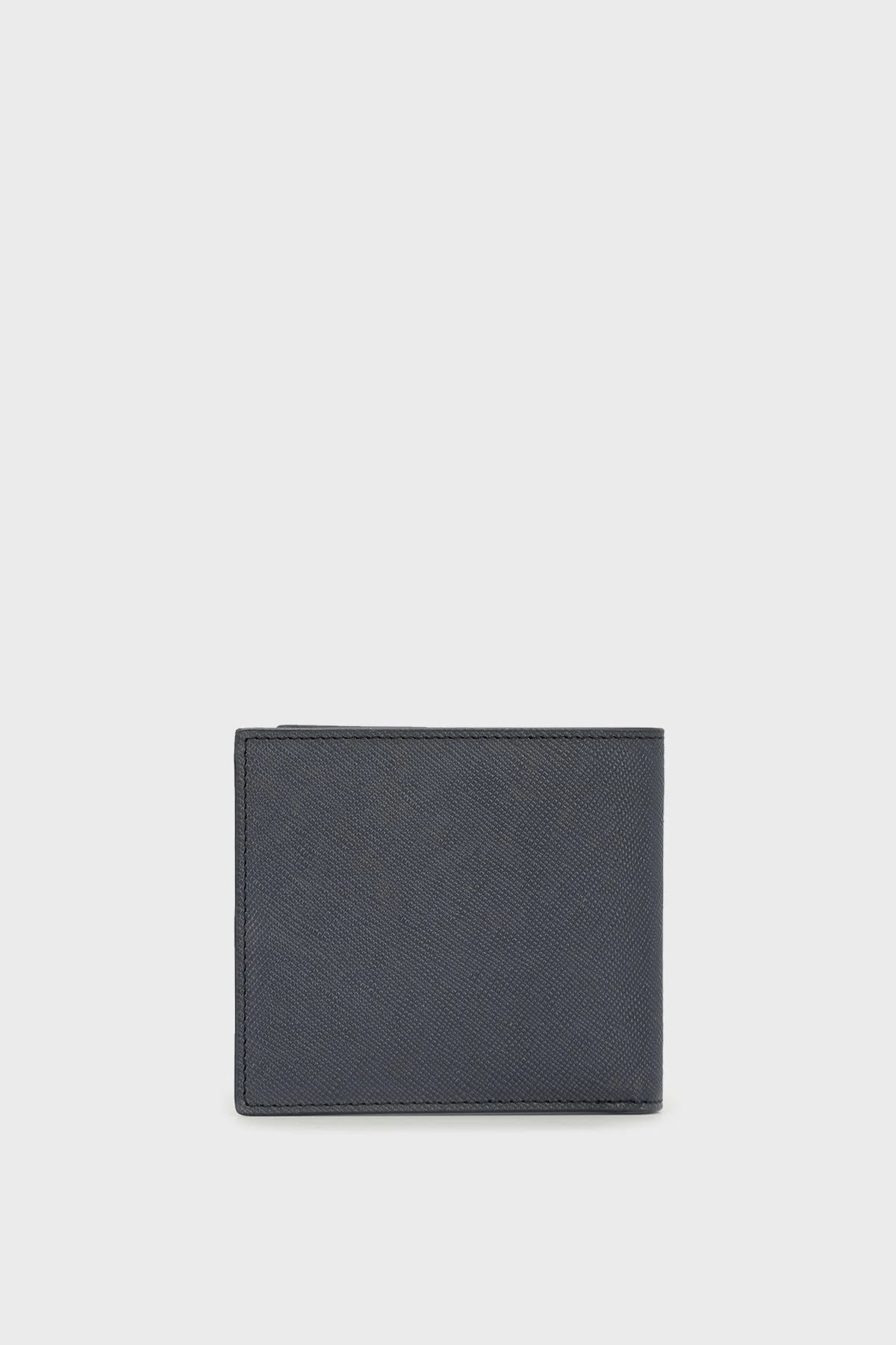 Armani Exchange Logolu Hakiki Deri Erkek Cüzdan 958097 CC843 04948 GRİ - 2