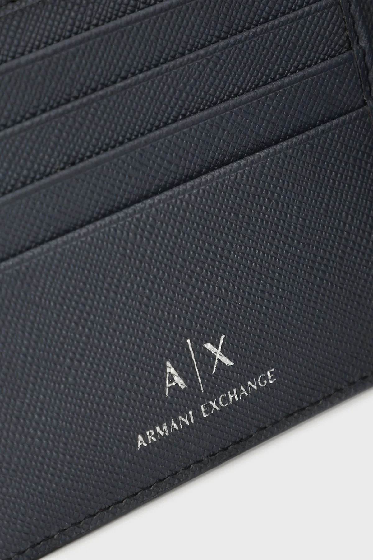 Armani Exchange Logolu Hakiki Deri Erkek Cüzdan 958097 CC843 04948 GRİ - 4