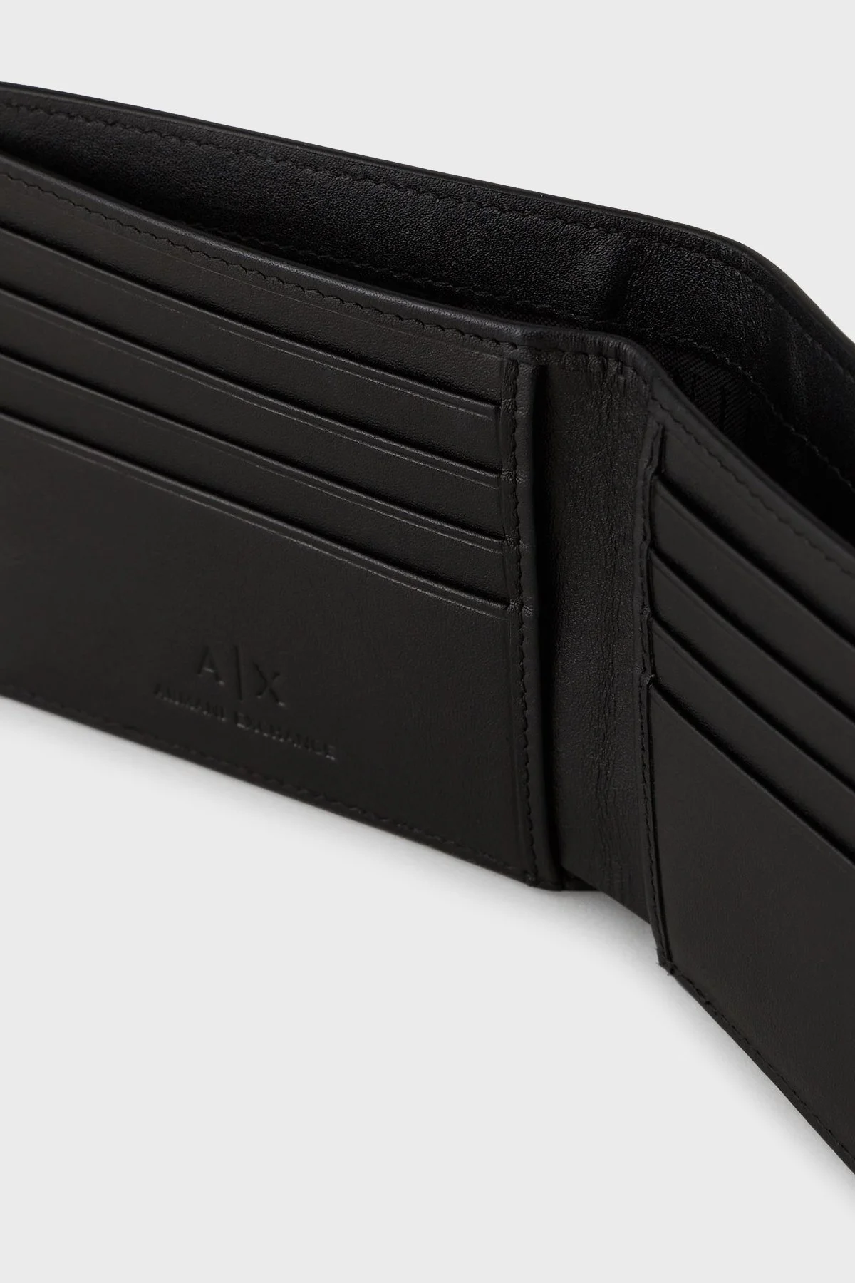 Armani Exchange Logolu Hakiki Deri Erkek Cüzdan 958097 CC845 00020 SİYAH - 9