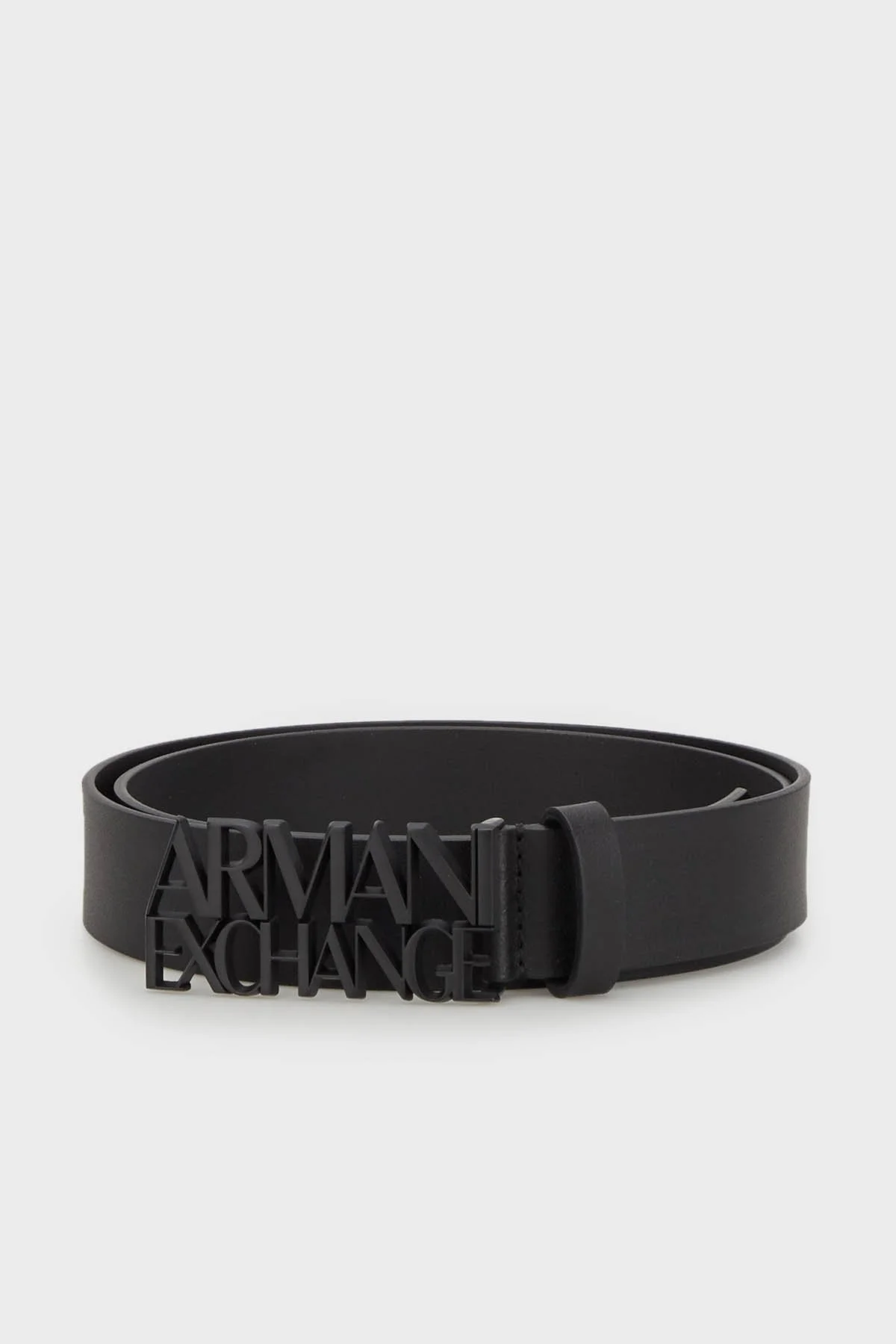 Armani Exchange Logolu Hakiki Deri Erkek Kemer 951403 4R859 00020 SİYAH - 1