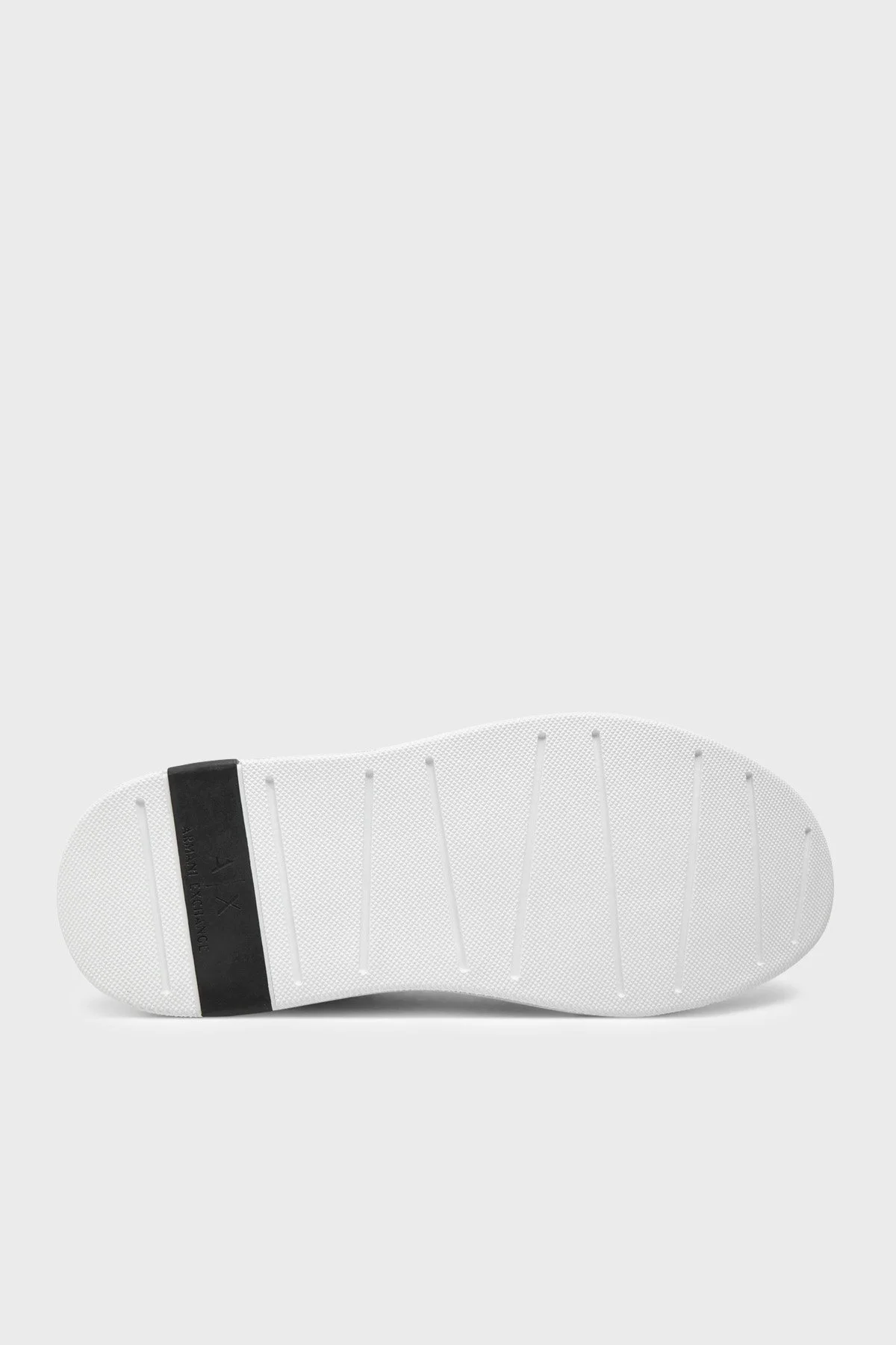 Armani Exchange Logolu Hakiki Deri Sneaker Erkek Ayakkabı XUX123 XV534 ECRU EKRU - 5