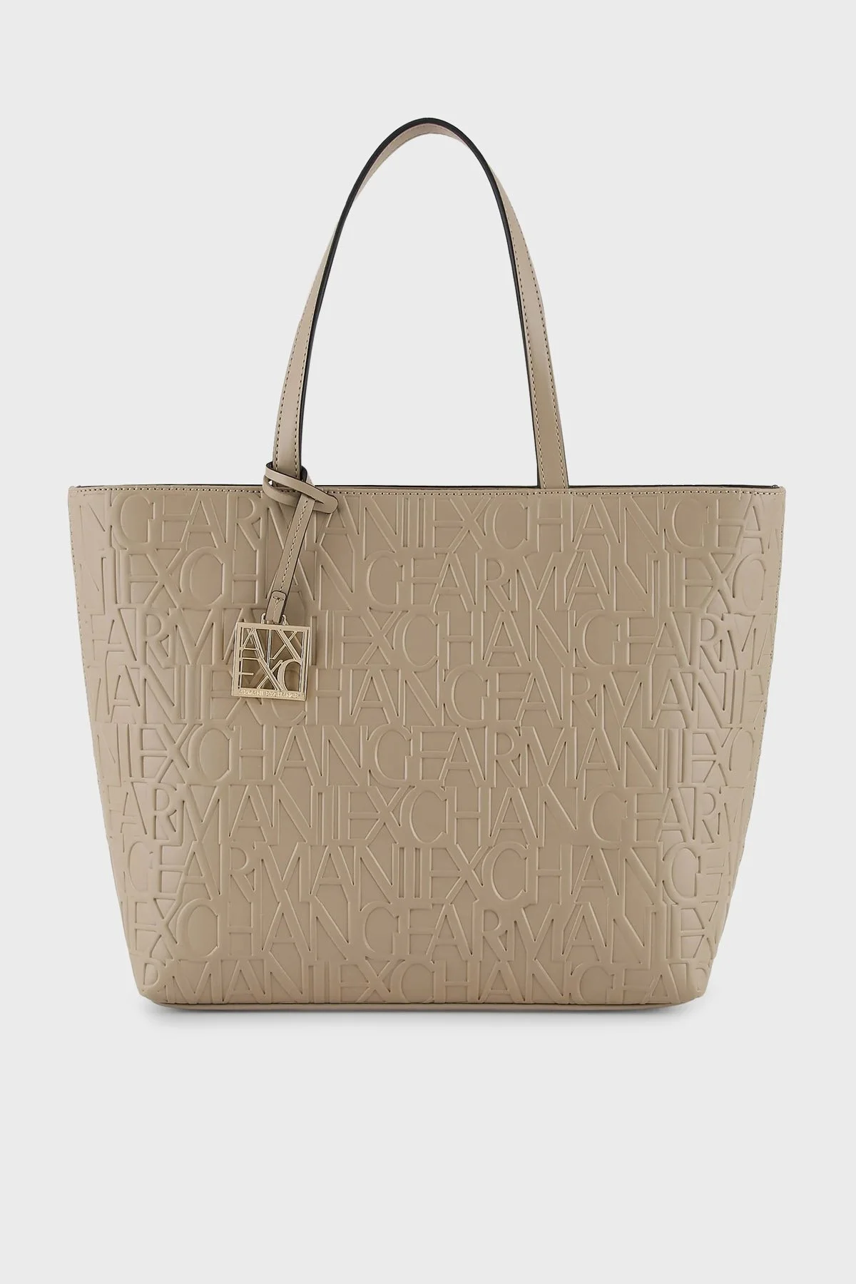 Armani Exchange Logolu İç Bölmeli Bayan Çanta 942650 CC793 09752 TOPRAK - 1