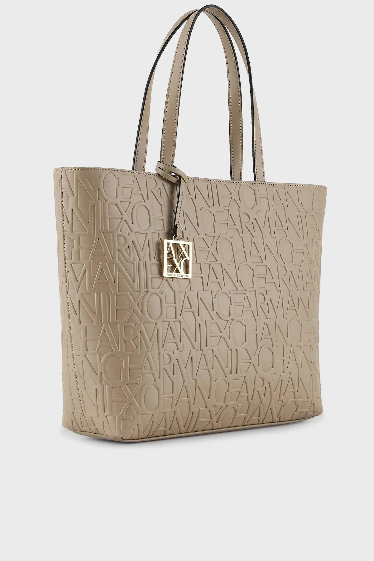 Armani Exchange Logolu İç Bölmeli Bayan Çanta 942650 CC793 09752 TOPRAK - 4