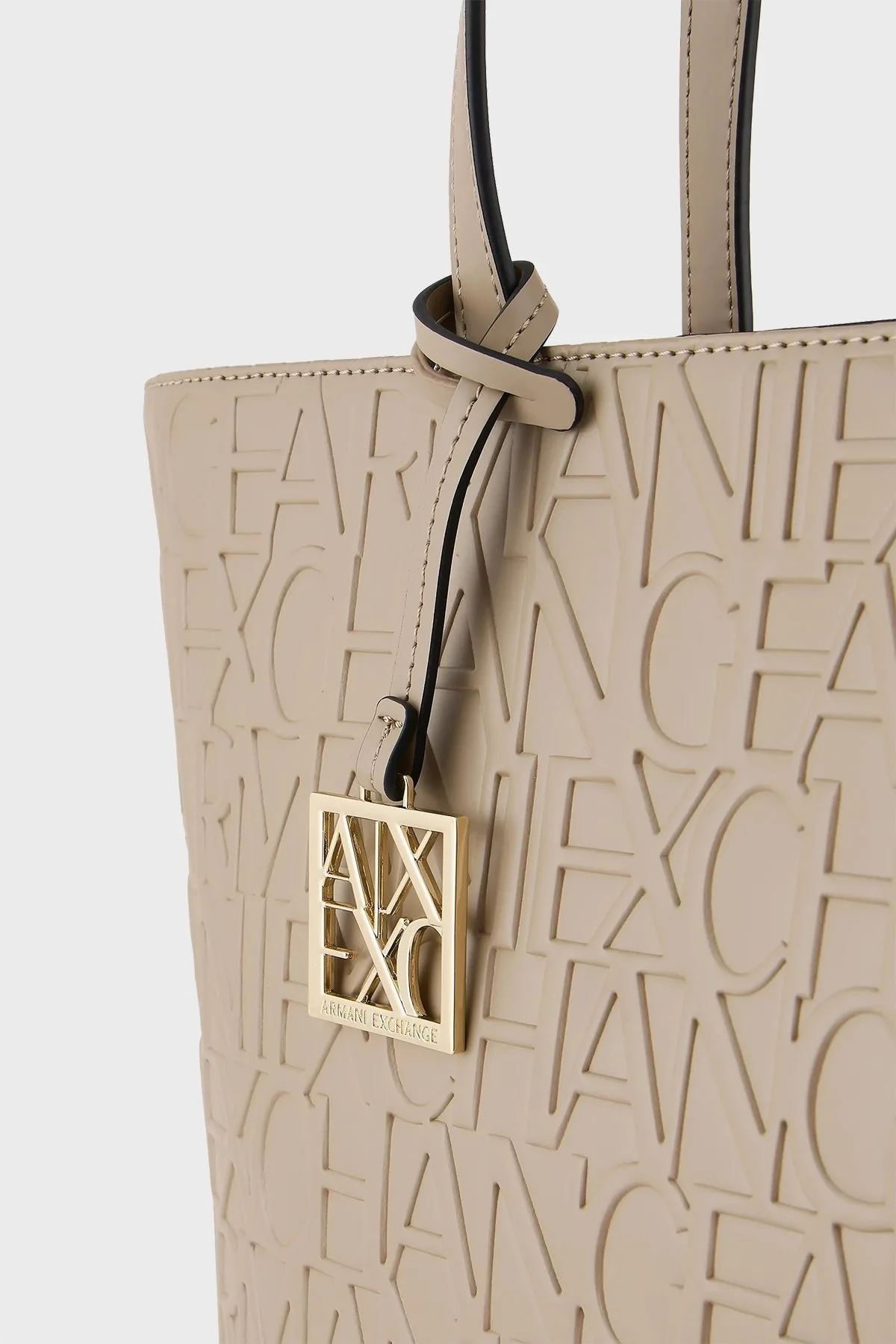 Armani Exchange Logolu İç Bölmeli Bayan Çanta 942650 CC793 09752 TOPRAK - 6
