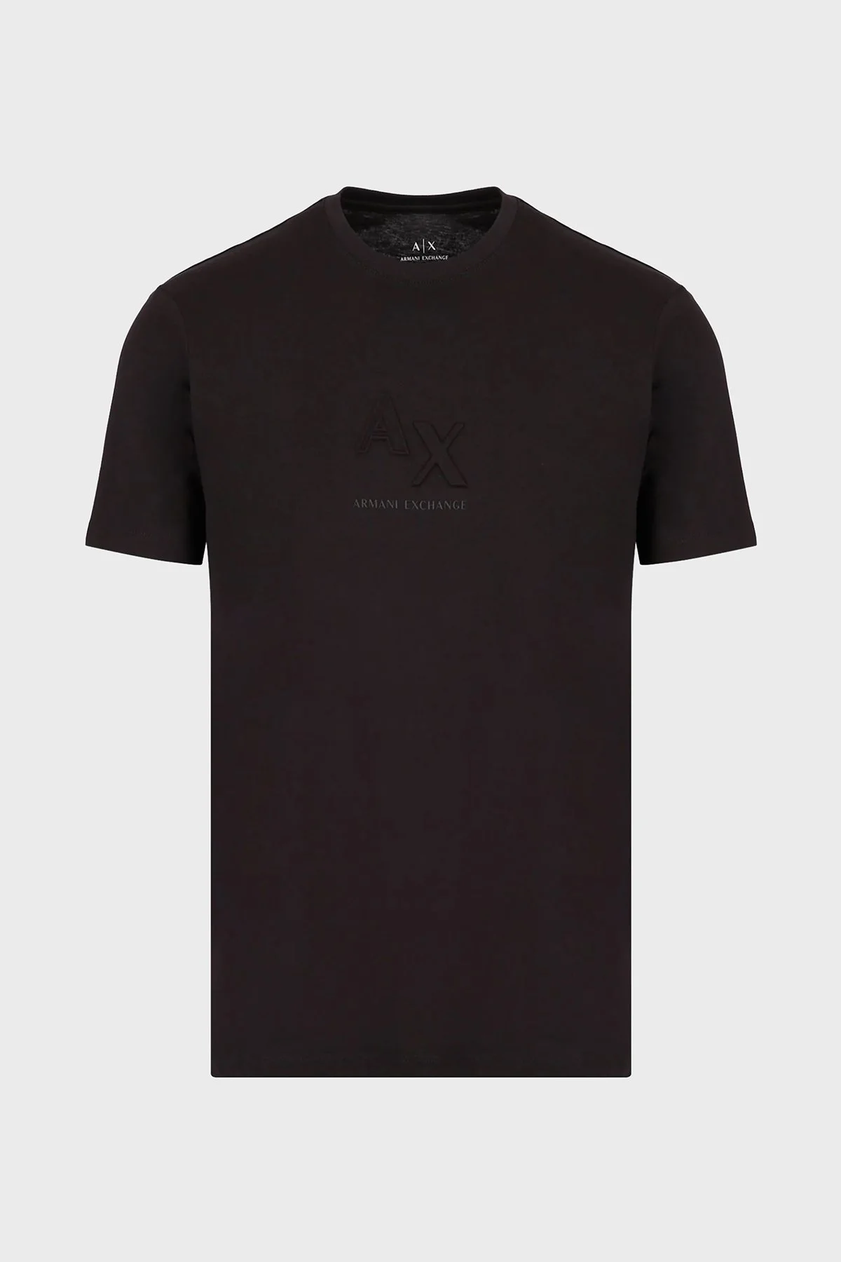 Armani Exchange Logolu Jarse Pamuklu Bisiklet Yaka Regular Fit Erkek T Shirt 3RZTHJ ZJBYZ 1200 SİYAH - 3