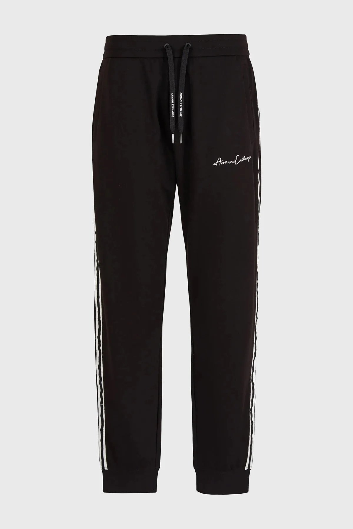 Armani Exchange Logolu Jogger Erkek Pantolon 8NZPSG Z9N1Z 1200 SİYAH - 5