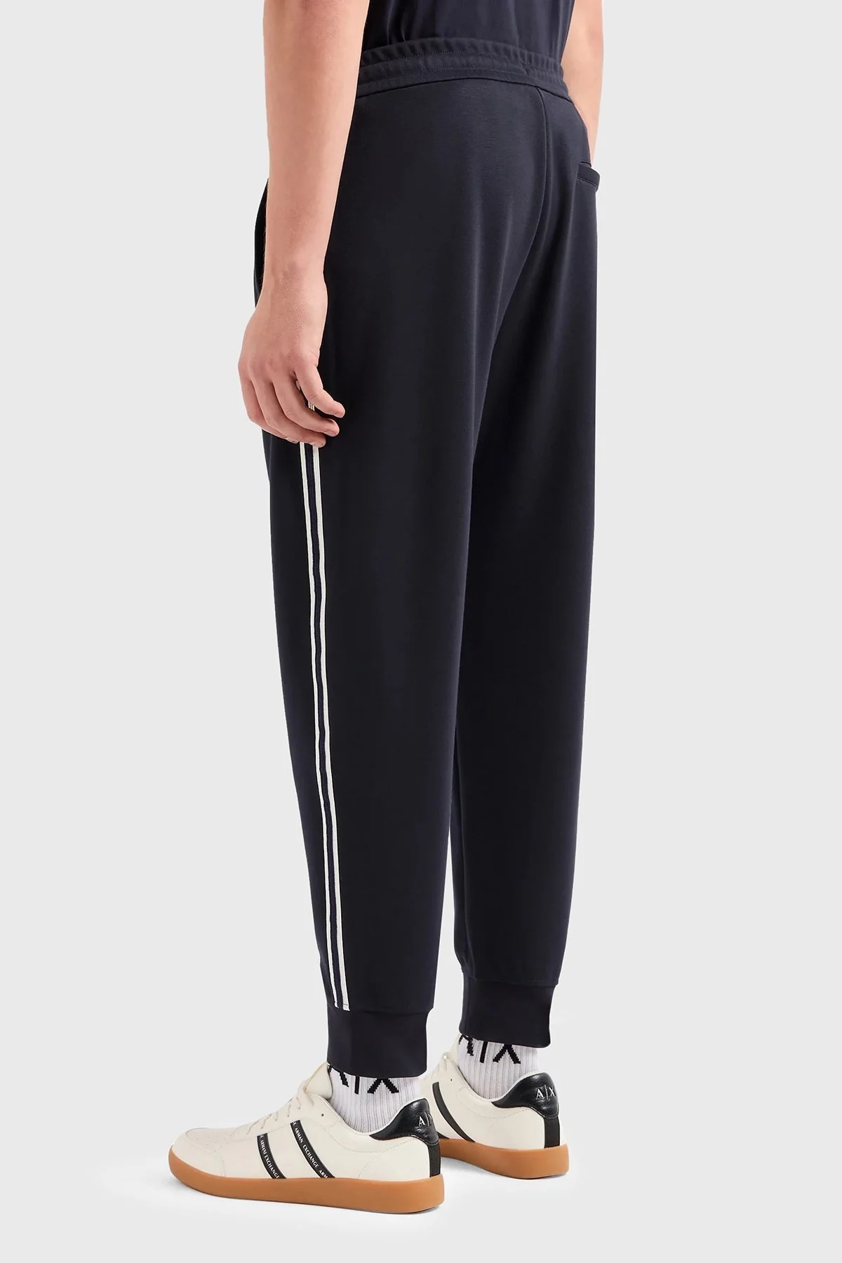 Armani Exchange logolu Jogger Erkek Pantolon 8NZPSG Z9N1Z 1510 LACİVERT - 7
