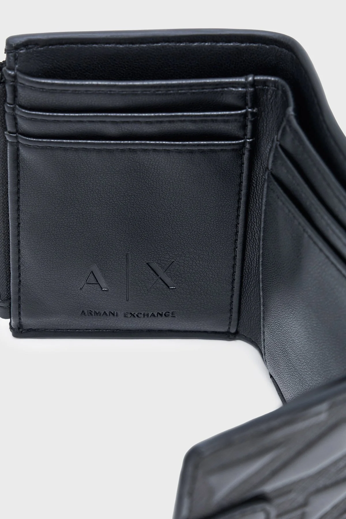 Armani Exchange Logolu Kadın Cüzdan XW001595 AF17290 UC001 Siyah - 4