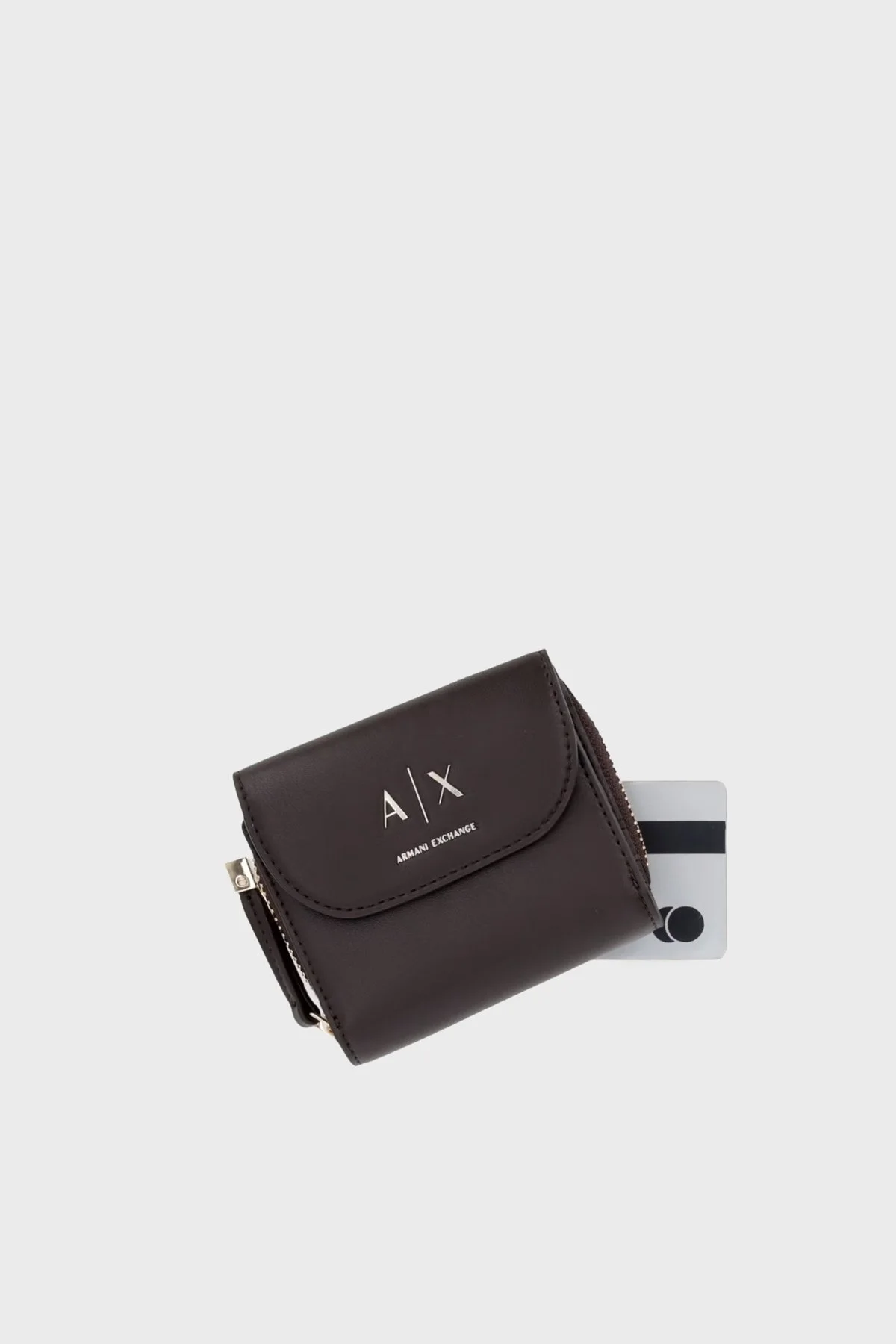 Armani Exchange Logolu Kadın Cüzdan XW003312 AF19902 U6032 Kahve - 3