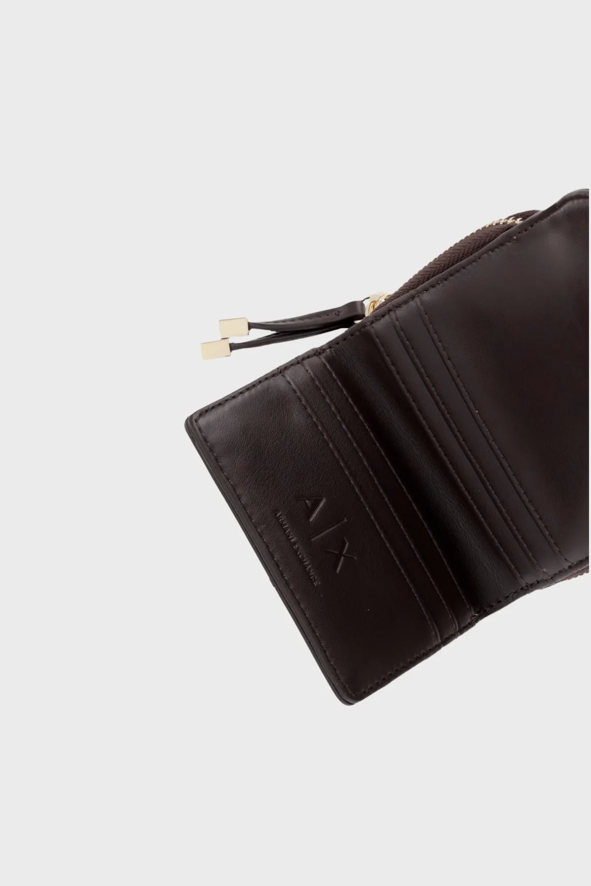Armani Exchange Logolu Kadın Cüzdan XW003312 AF19902 U6032 Kahve - 4