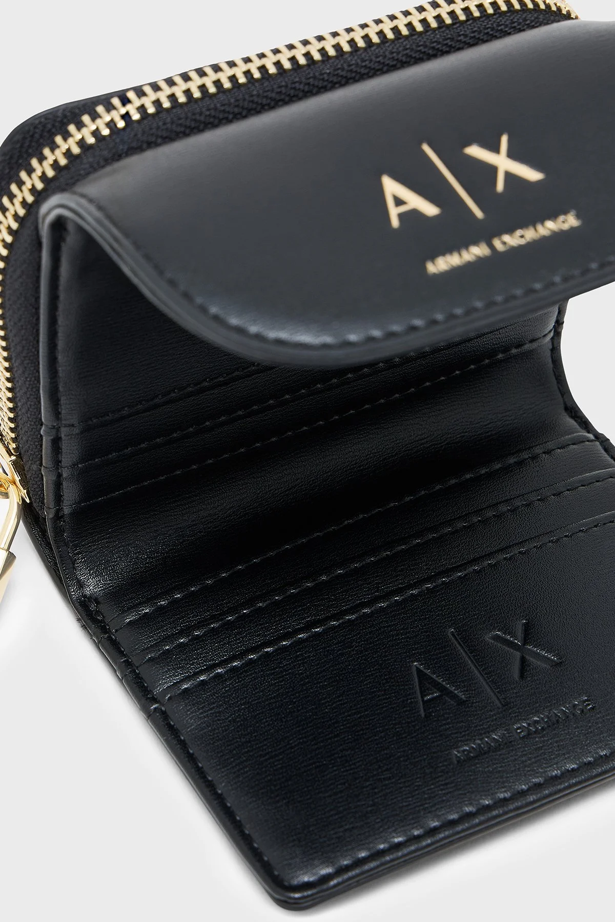 Armani Exchange Logolu Kadın Cüzdan XW003312 AF28605 UC001 Siyah - 3