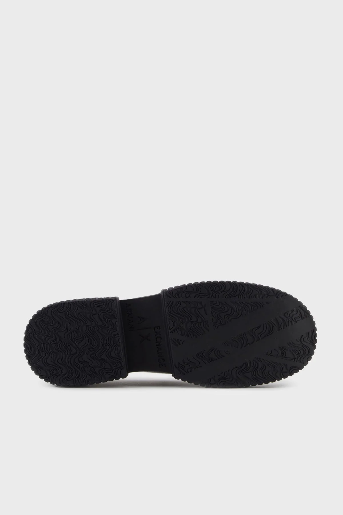 Armani Exchange Logolu Kalın Taban Rugan Loafer Bayan Ayakkabı XW001672 AF17478 UC001 SİYAH - 6