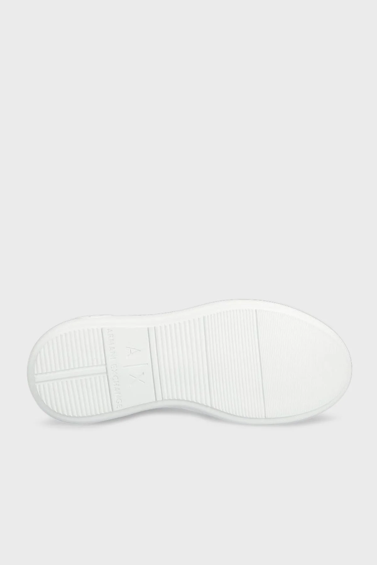 Armani Exchange Logolu Kalın Tabanlı Sneaker Bayan Ayakkabı XDX108 XV731 S052 SİYAH-BEYAZ-KIRMIZI - 5