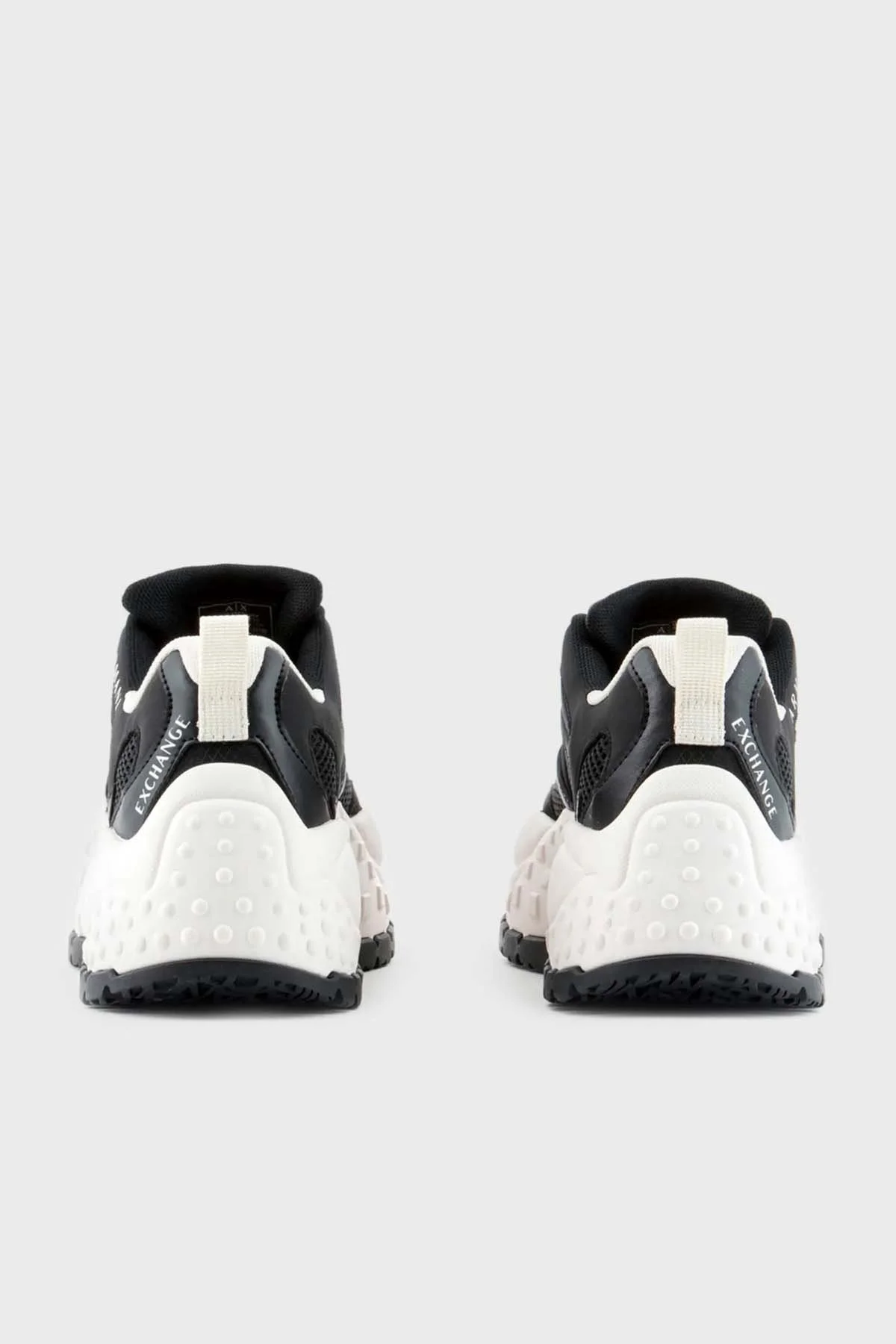 Armani Exchange Logolu Kalın Tabanlı Sneaker Bayan Ayakkabı XDX120 XV739 00002 SİYAH - 4