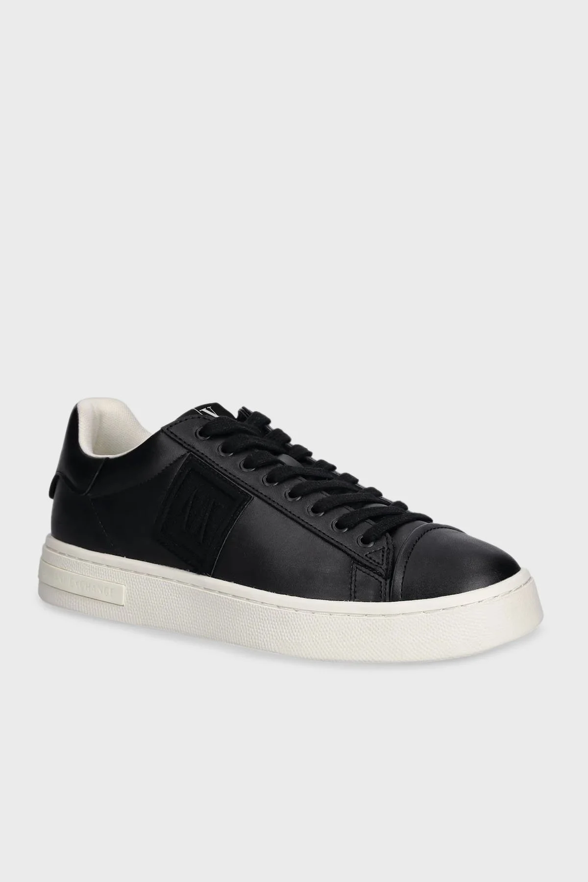 Armani Exchange Logolu Kalın Tabanlı Sneaker Erkek Ayakkabı XM001990 AF17451 UC001 SİYAH - 2