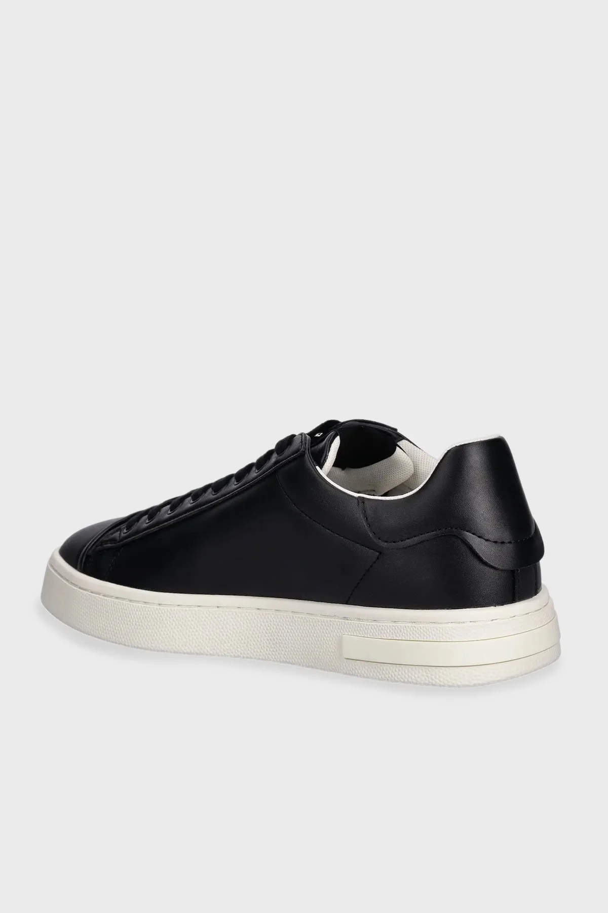 Armani Exchange Logolu Kalın Tabanlı Sneaker Erkek Ayakkabı XM001990 AF17451 UC001 SİYAH - 3