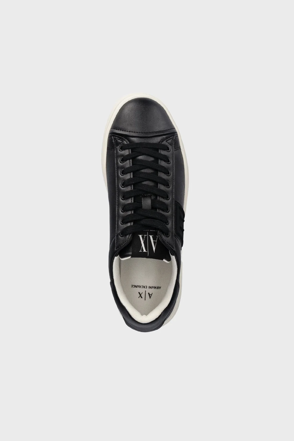 Armani Exchange Logolu Kalın Tabanlı Sneaker Erkek Ayakkabı XM001990 AF17451 UC001 SİYAH - 4