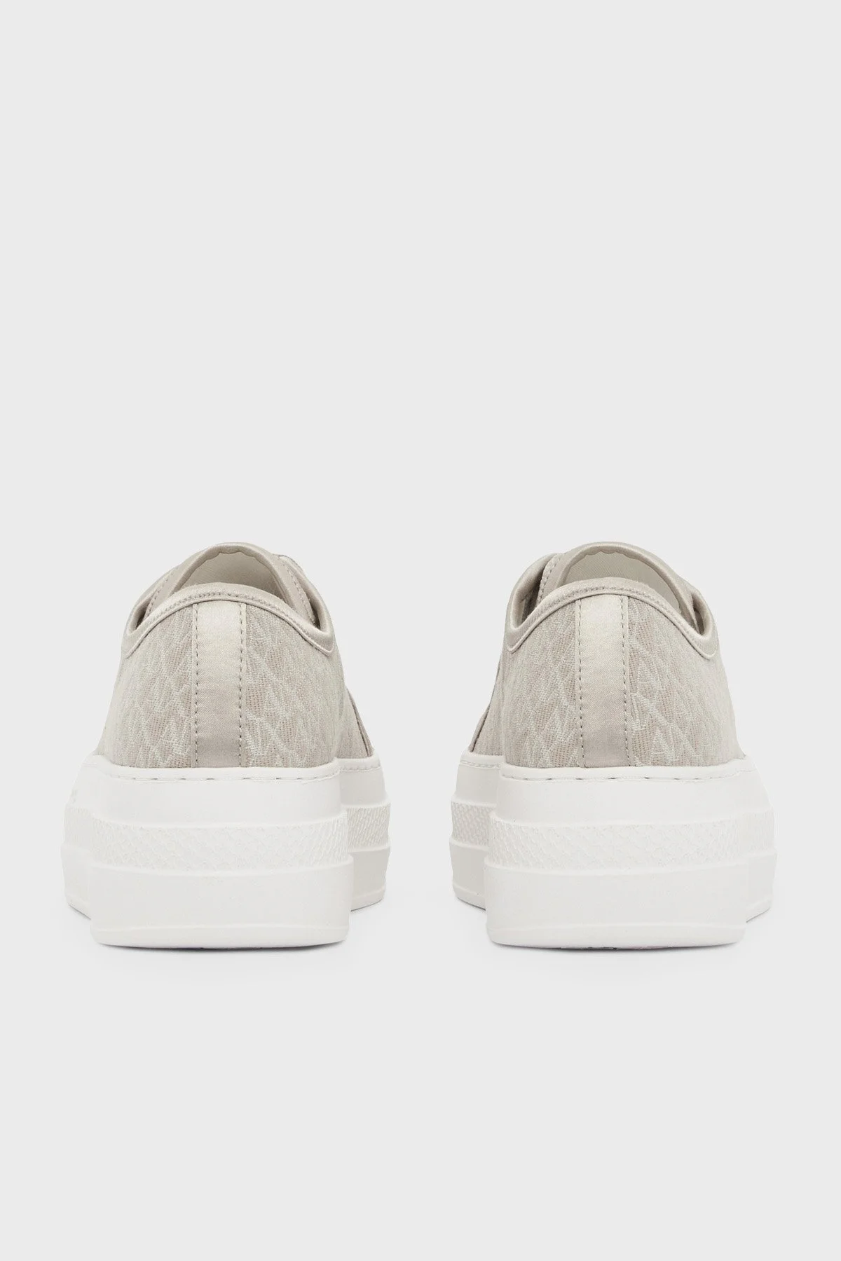 Armani Exchange Logolu Kalın Tabanlı Sneaker Kadın Ayakkabı XW002786 AF23055 MZ738 AÇIK HAKİ - 5