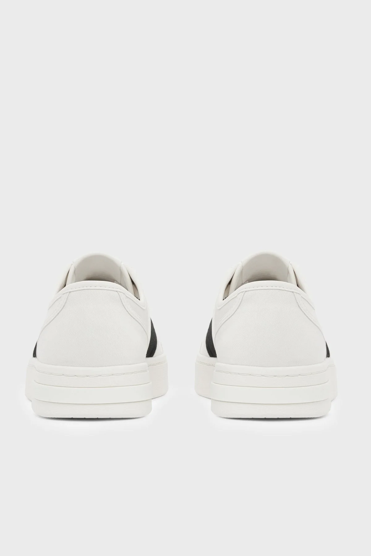 Armani Exchange Logolu Kanvas Sneaker Erkek Ayakkabı XM003616 AF29107 M0429 Kırık beyaz - 4