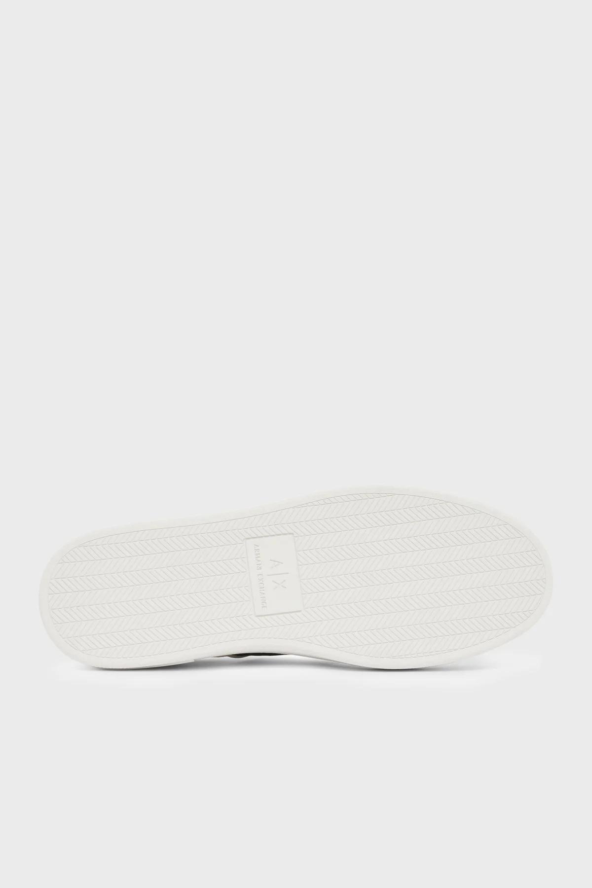 Armani Exchange Logolu Kanvas Sneaker Erkek Ayakkabı XM003616 AF29107 M0429 Kırık beyaz - 6