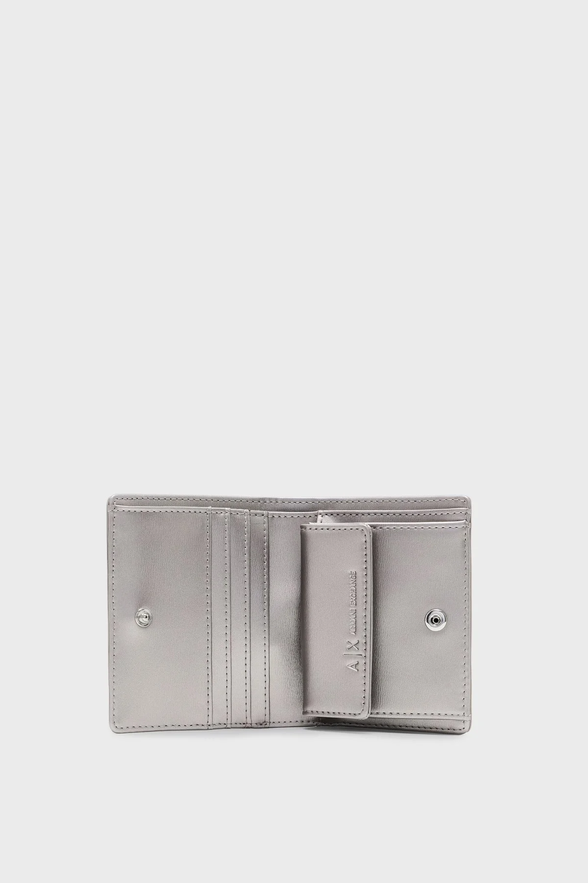 Armani Exchange Logolu Kemer Detaylı Bayan Cüzdan XW000360 AF12039 U8097 GÜMÜŞ - 7