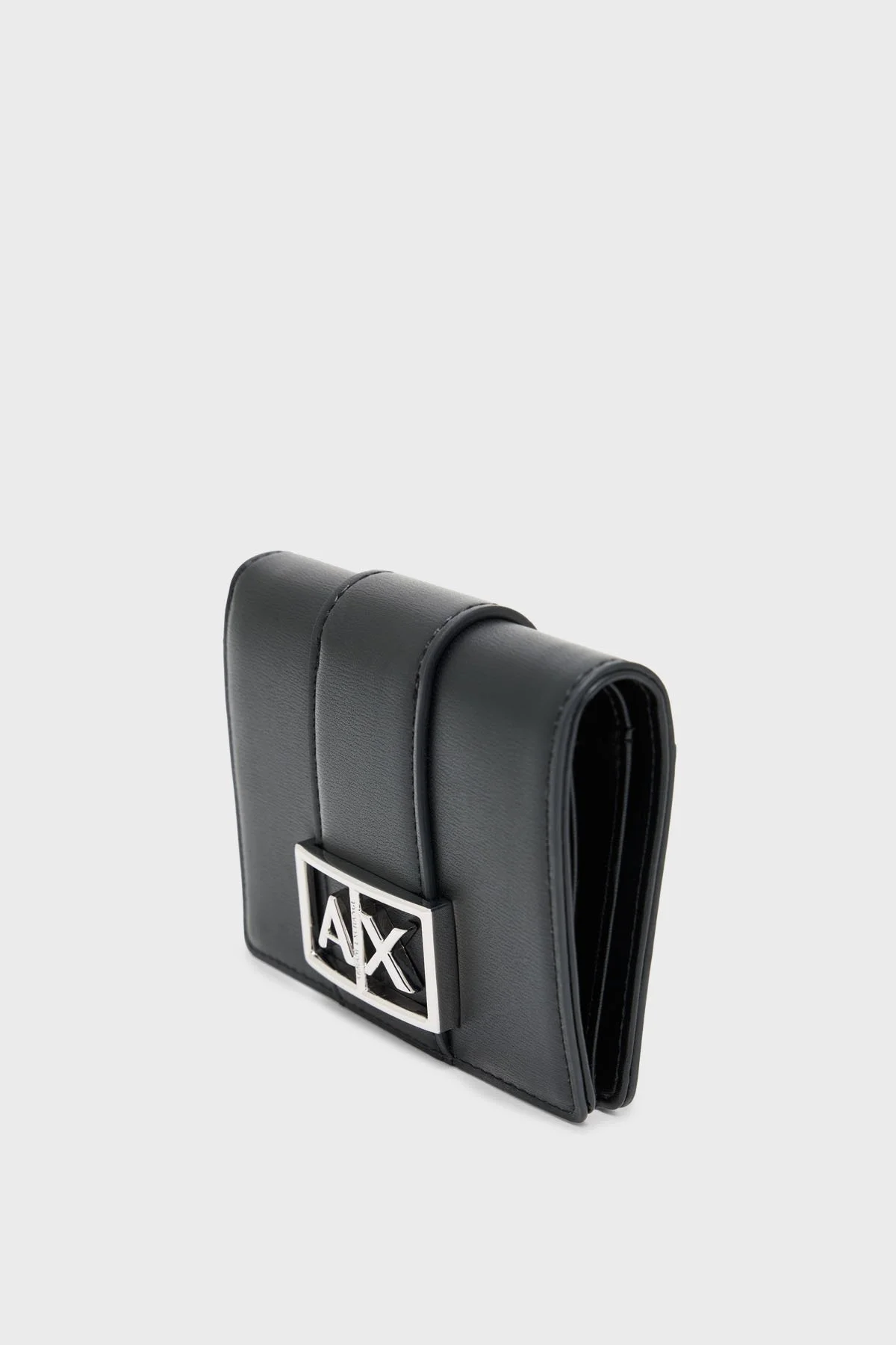 Armani Exchange Logolu Kemer Detaylı Bayan Cüzdan XW000360 AF12039 UC001 SİYAH - 8