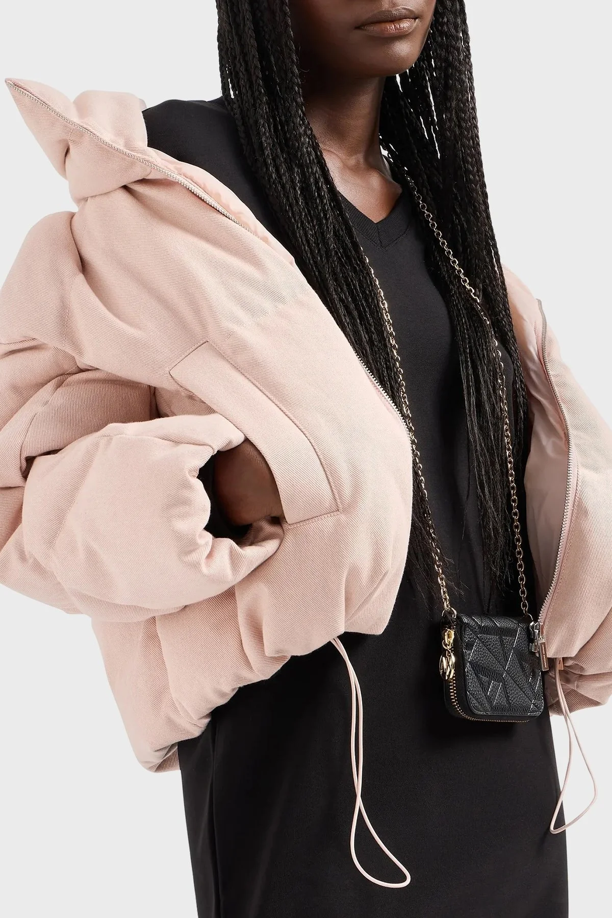 Armani Exchange Logolu Mini Bayan Cüzdan 948595 4F784 19921 SİYAH - 2