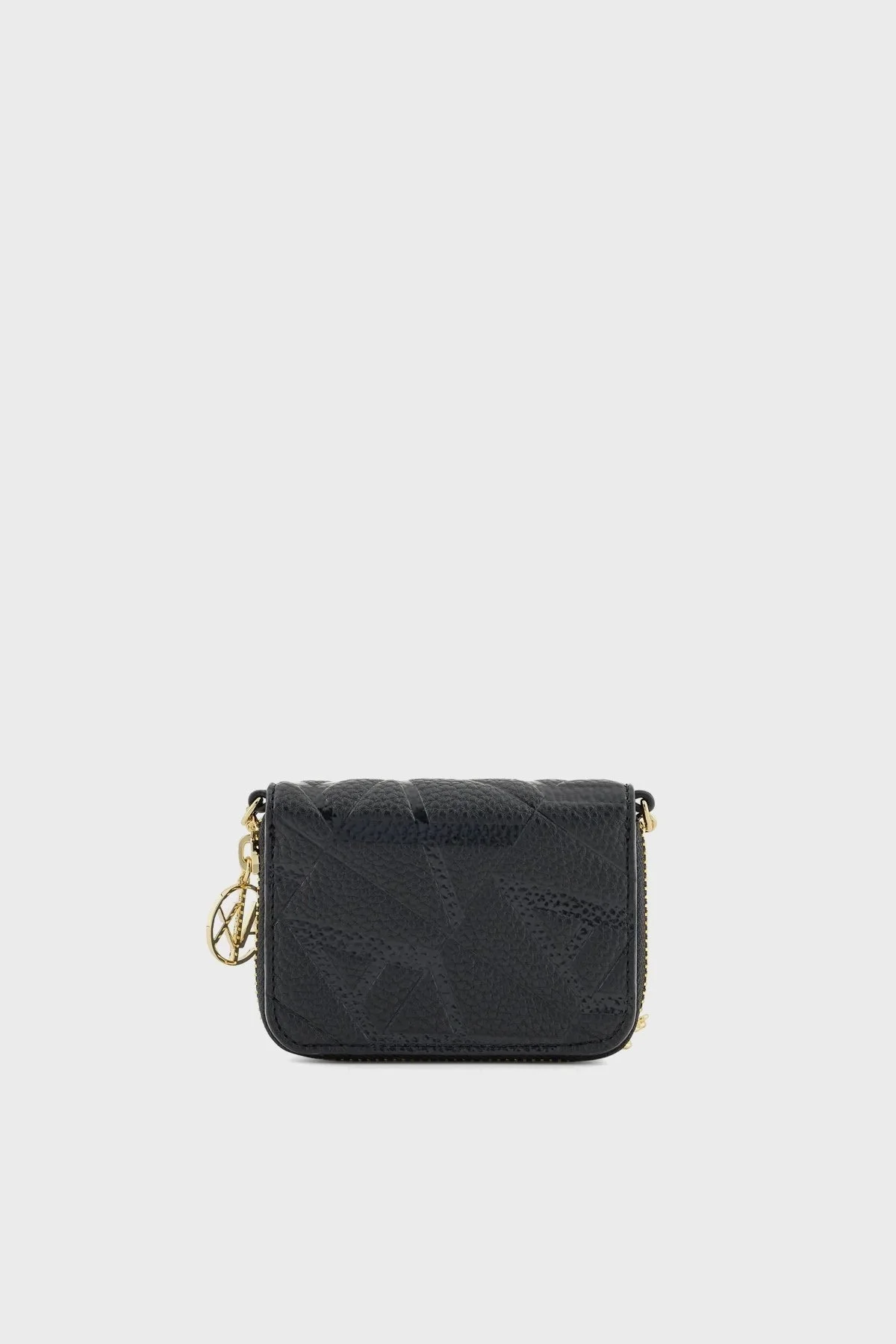 Armani Exchange Logolu Mini Bayan Cüzdan 948595 4F784 19921 SİYAH - 4