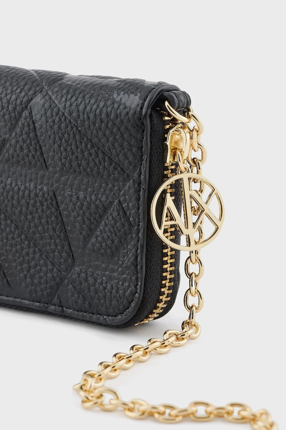 Armani Exchange Logolu Mini Bayan Cüzdan 948595 4F784 19921 SİYAH - 6