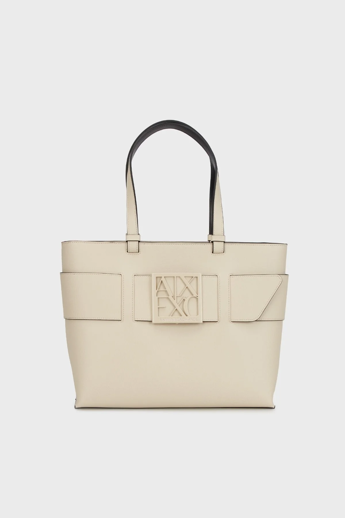 Armani Exchange Logolu Omuz Askılı Bayan Çanta 949138 0A874 U1092 KREM - 1