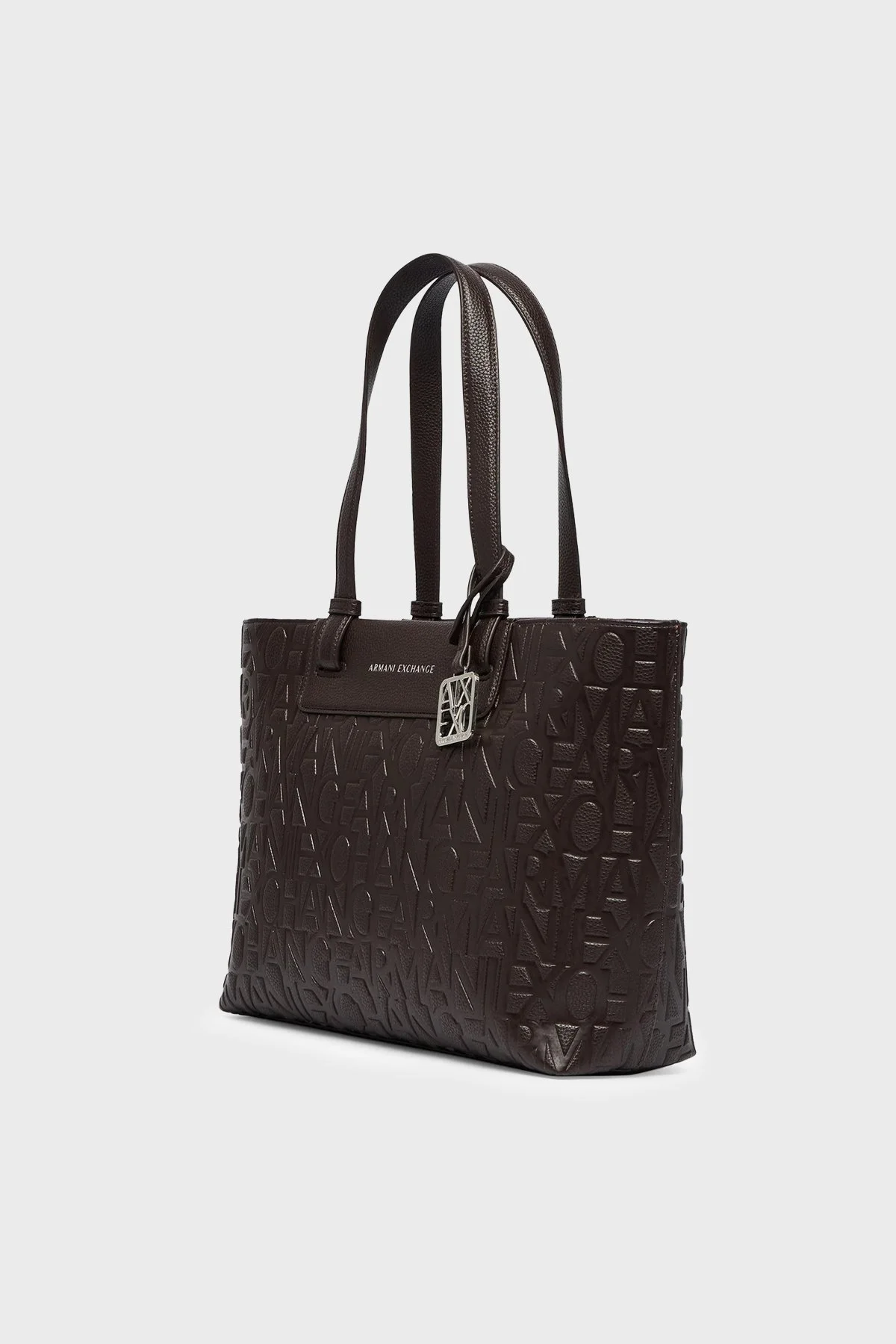 Armani Exchange Logolu Omuz Askılı Kadın Çanta XW001481 AF15774 U6032 Kahve - 4