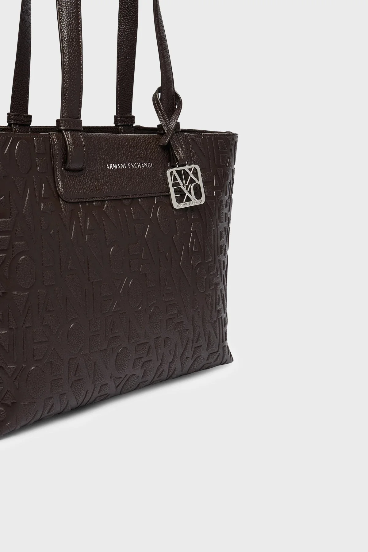 Armani Exchange Logolu Omuz Askılı Kadın Çanta XW001481 AF15774 U6032 Kahve - 5