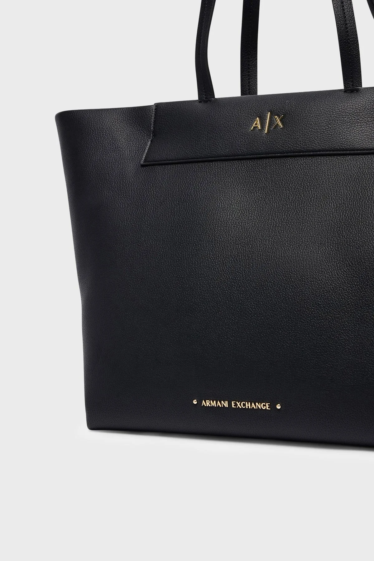Armani Exchange Logolu Omuz Askılı Kadın Çanta XW001538 AF26447 UC001 Siyah - 4