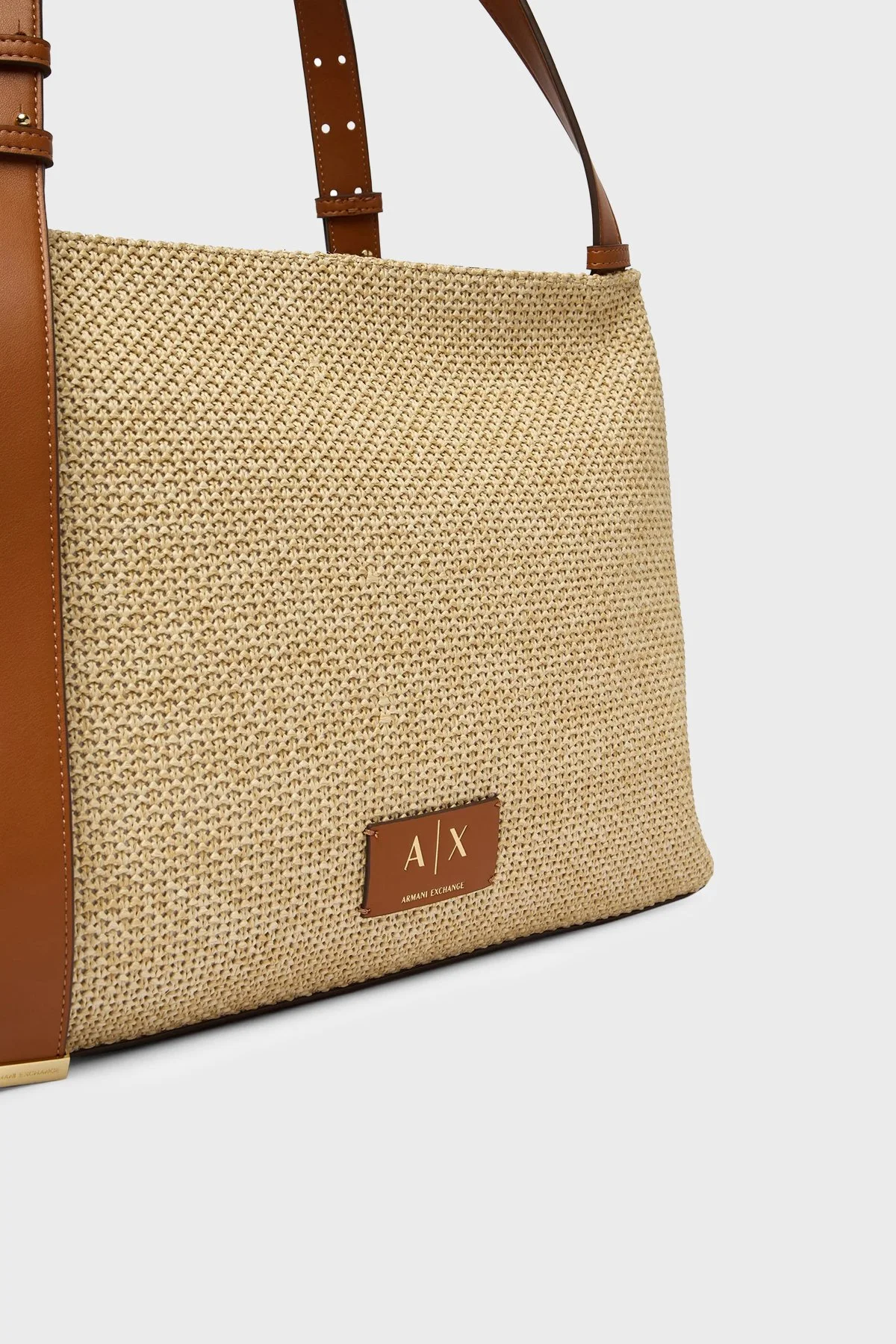 Armani Exchange Logolu Omuz Askılı Kadın Çanta XW002603 AF22683 M6261 Bej - 4