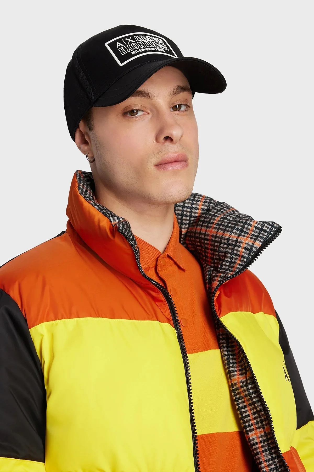 Armani Exchange Logolu Organik Pamuklu Erkek Şapka 954207 3F106 00020 SİYAH - 2