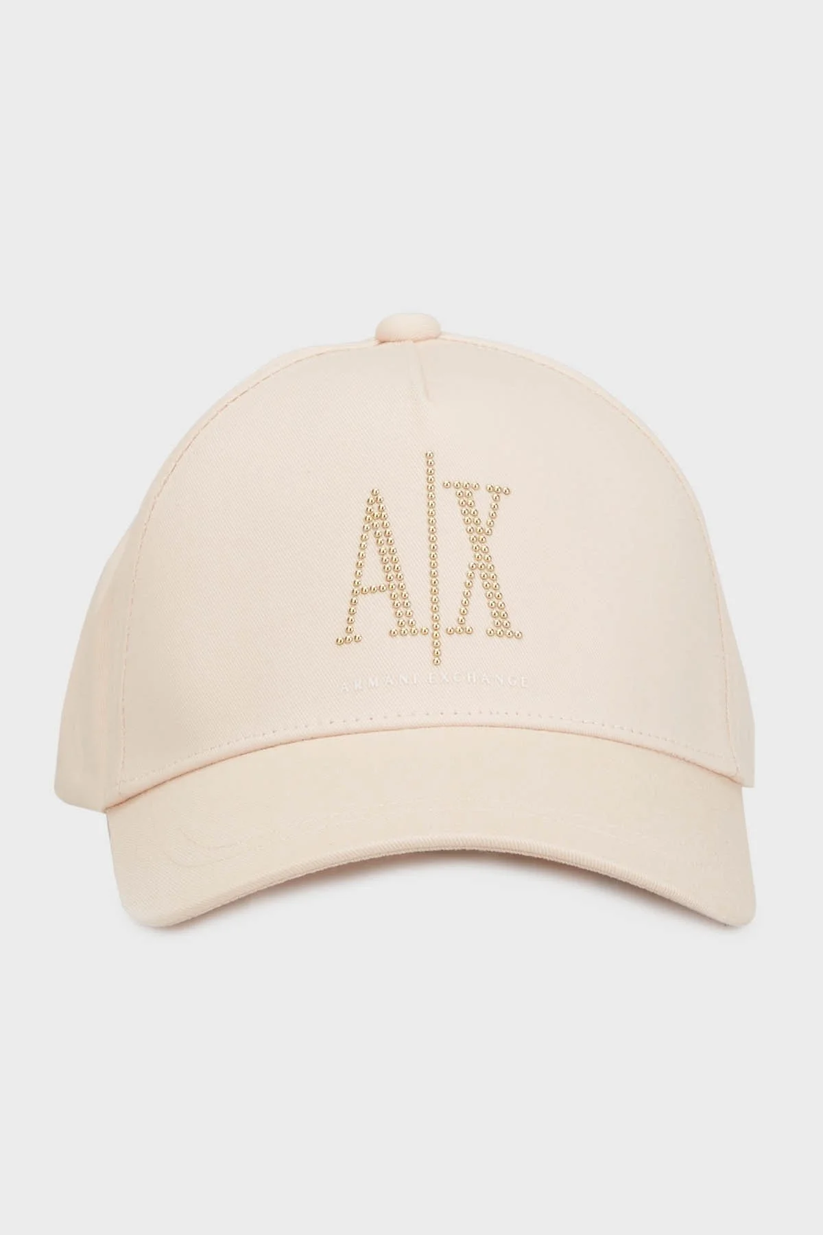 Armani Exchange Logolu Pamuklu Bayan Şapka 944208 3R131 05871 PUDRA - 4