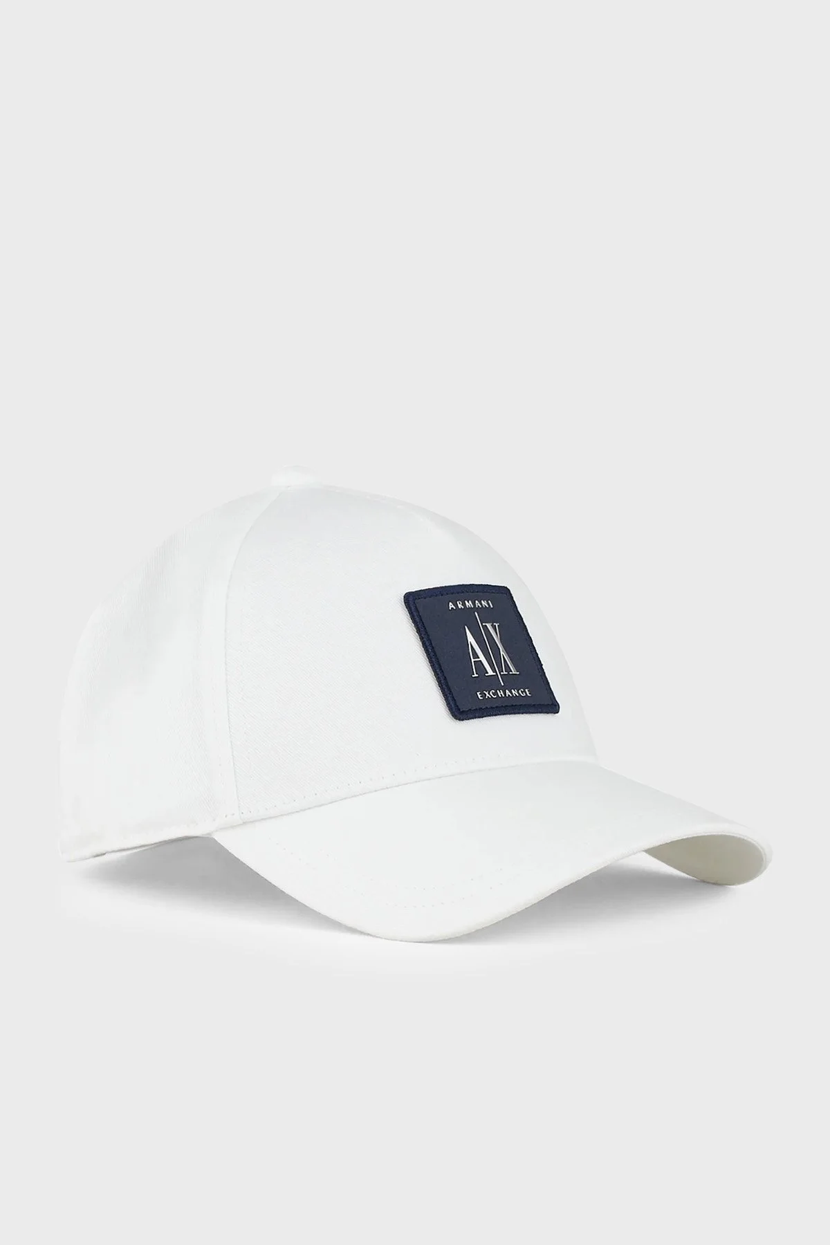 Armani Exchange Logolu Pamuklu Erkek Şapka 954219 CC812 00010 BEYAZ - 1