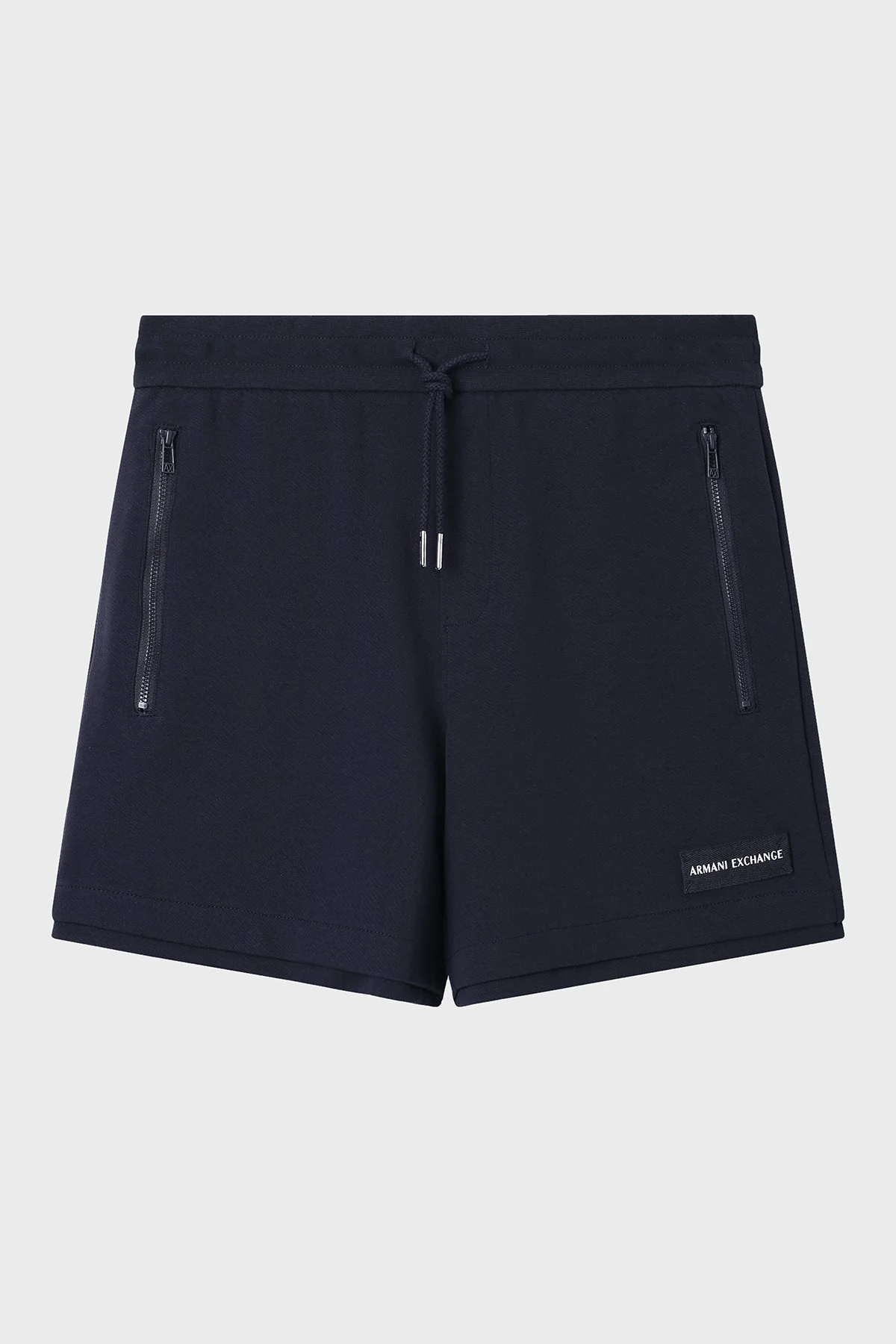 Armani Exchange Logolu Pamuklu Regular Fit Bermuda Short Erkek Şort XM002354 AF21869 UB101 Lacivert - 5