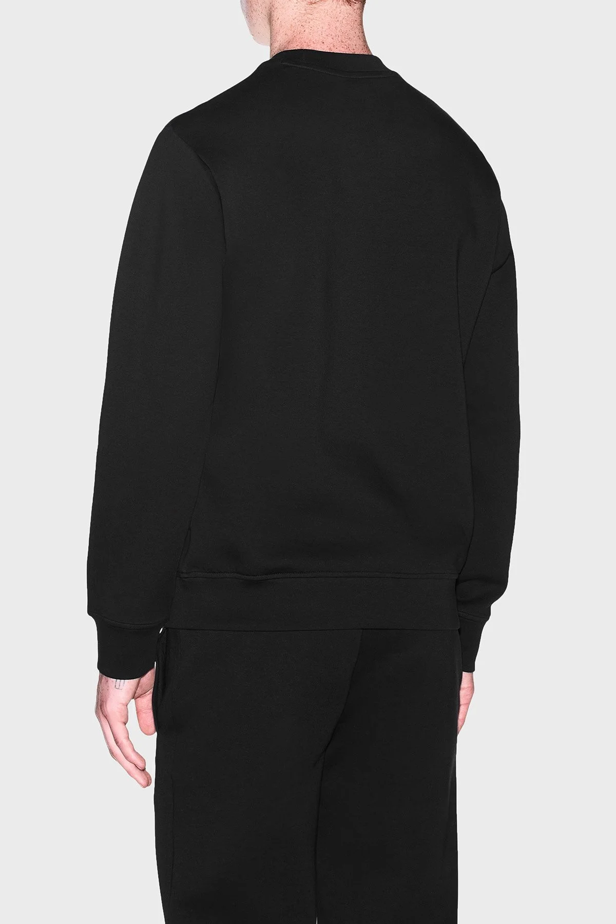 Armani Exchange Logolu Pamuklu Regular Fit Bisiklet Yaka Erkek Sweat XM003551 AF20150 UC001 Siyah - 3