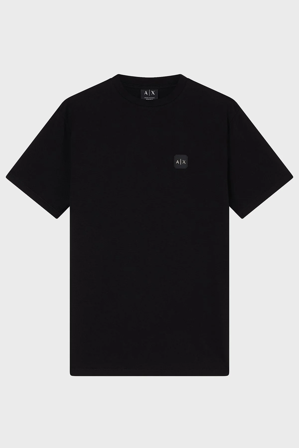 Armani Exchange Logolu Pamuklu Regular Fit Bisiklet Yaka Erkek T Shirt XM002178 AF12308 UC001 SİYAH - 5