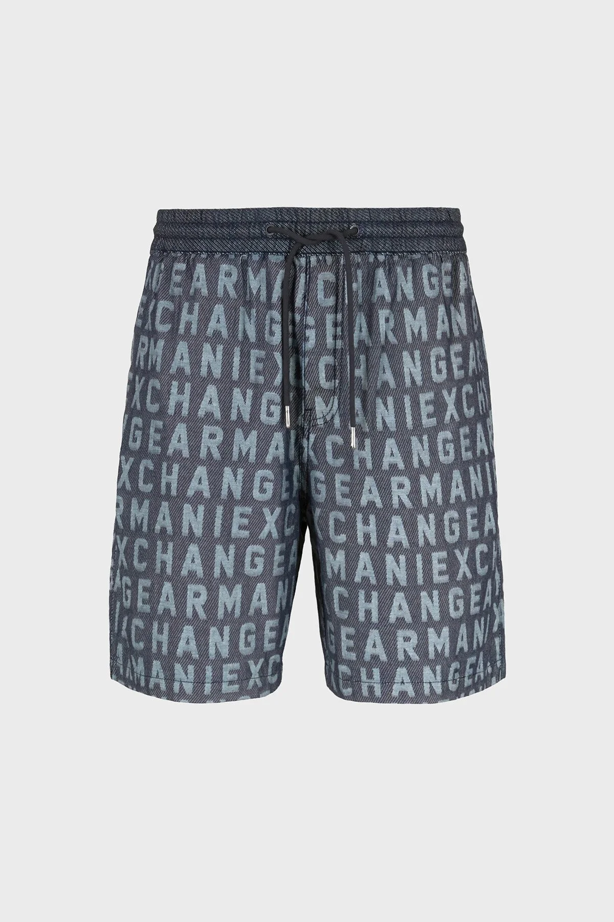 Armani Exchange Logolu Pamuklu Regular Fit Erkek Short 3DZSD1 Z1WAZ 05HC LACİVERT - 5