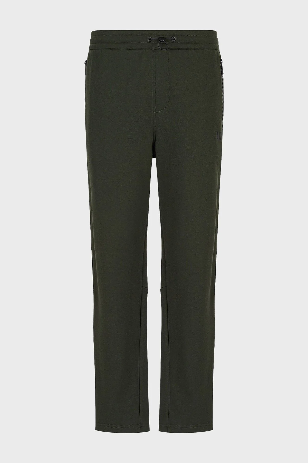 Armani Exchange Logolu Regular Fit Elastik Bel Bantlı Cepli Pamuklu Jogger Erkek Pantolon 6LZPFA ZJXAZ 4875 YEŞİL - 5