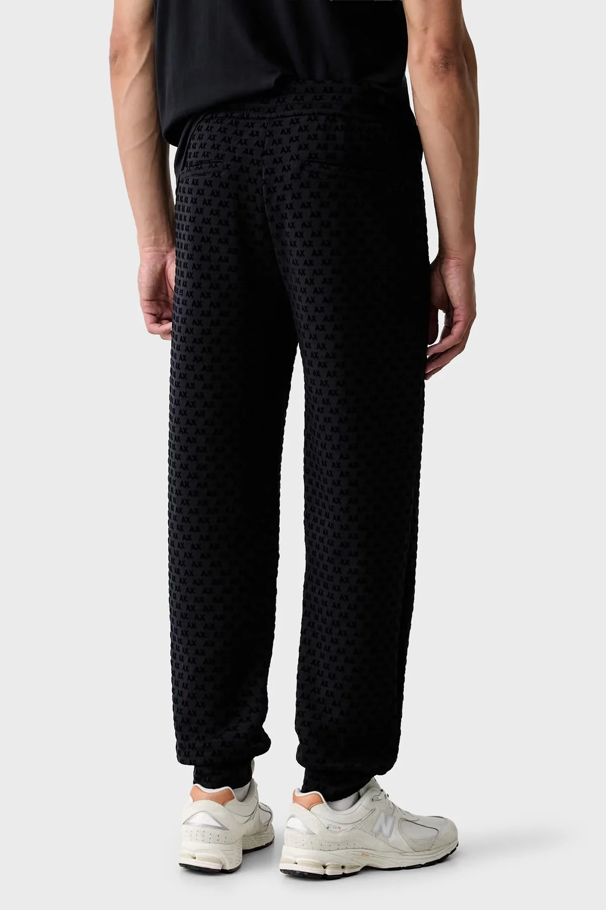 Armani Exchange Logolu Regular Fit Lastikli Paça Erkek Pantolon XM002904 AF10818 UB101 Lacivert - 3