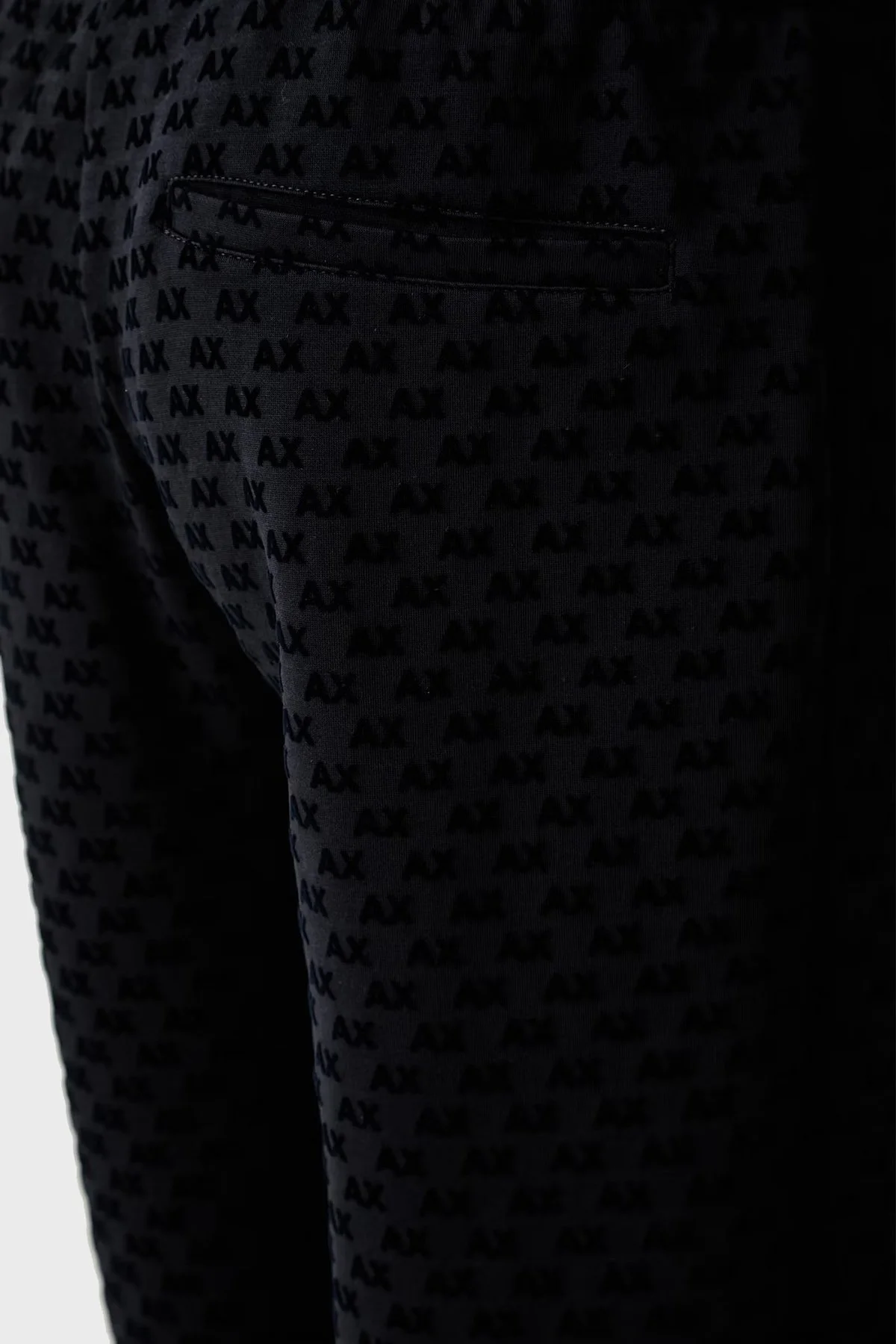 Armani Exchange Logolu Regular Fit Lastikli Paça Erkek Pantolon XM002904 AF10818 UB101 Lacivert - 4