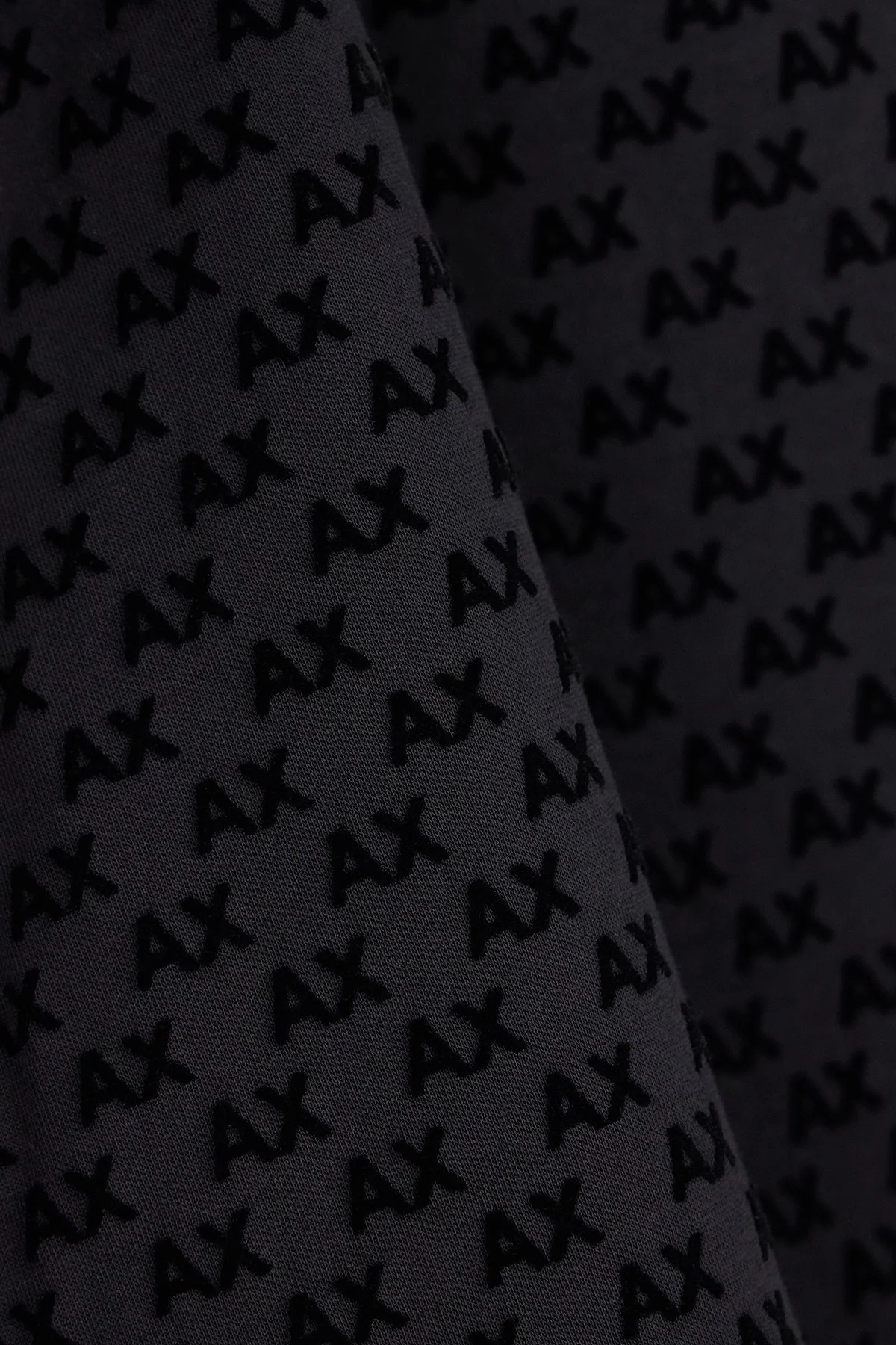 Armani Exchange Logolu Regular Fit Lastikli Paça Erkek Pantolon XM002904 AF10818 UC001 Siyah - 5