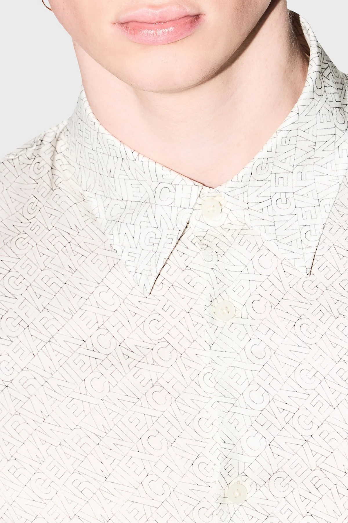 Armani Exchange Logolu Regular Fit Uzun Kollu Erkek Gömlek XM002280 AF13235 F1172 Bej - 4