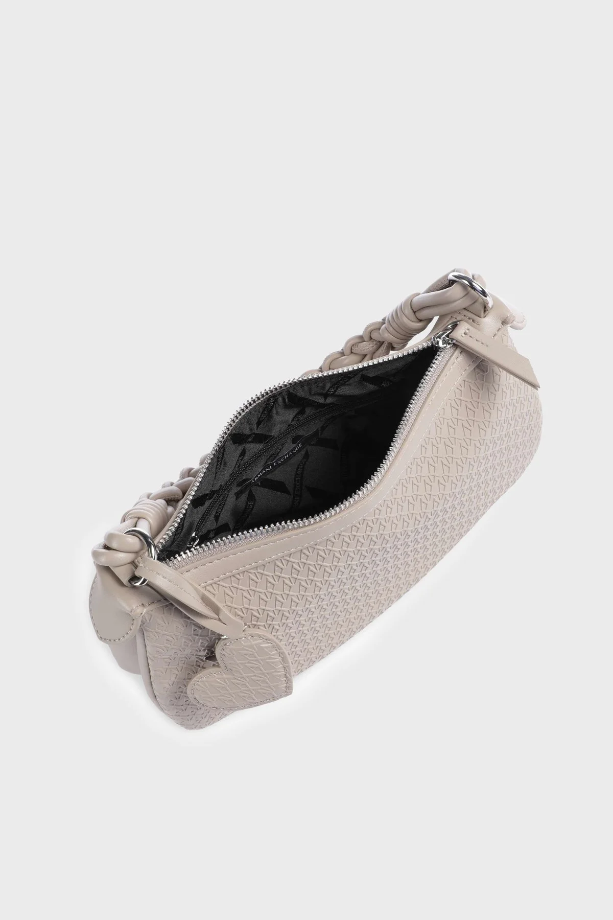 Armani Exchange Logolu Sabit Askılı Kadın Çanta XW002228 AF22632 U6223 BEJ - 4