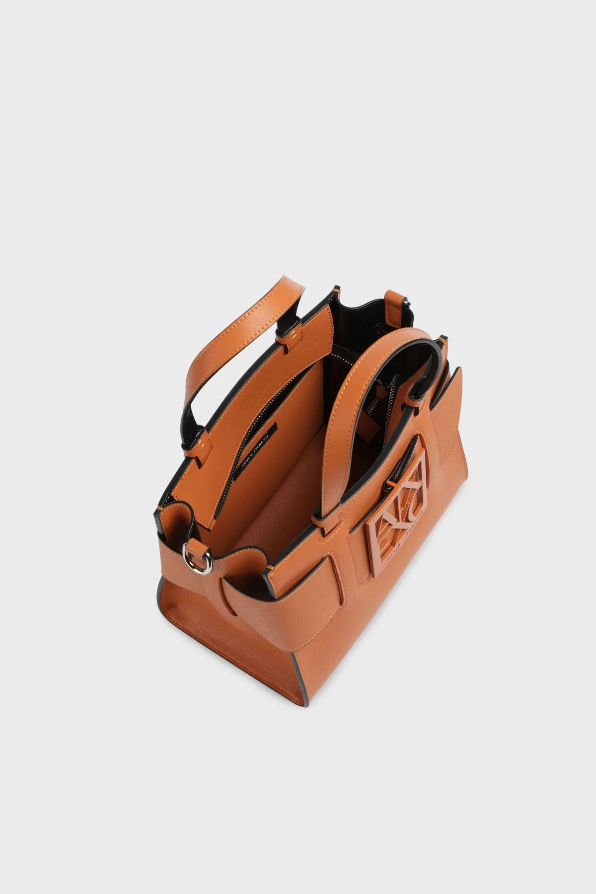 Armani Exchange Logolu Sabit Askılı ve Ayarlanabilir Askılı Bayan Çanta 942690 0A874 U3063 TURUNCU - 3