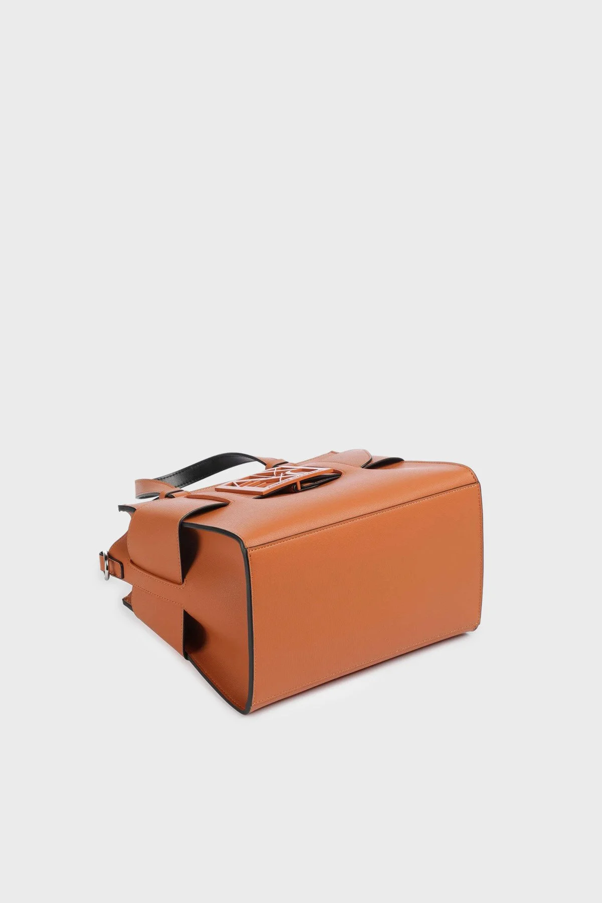 Armani Exchange Logolu Sabit Askılı ve Ayarlanabilir Askılı Bayan Çanta 942690 0A874 U3063 TURUNCU - 4