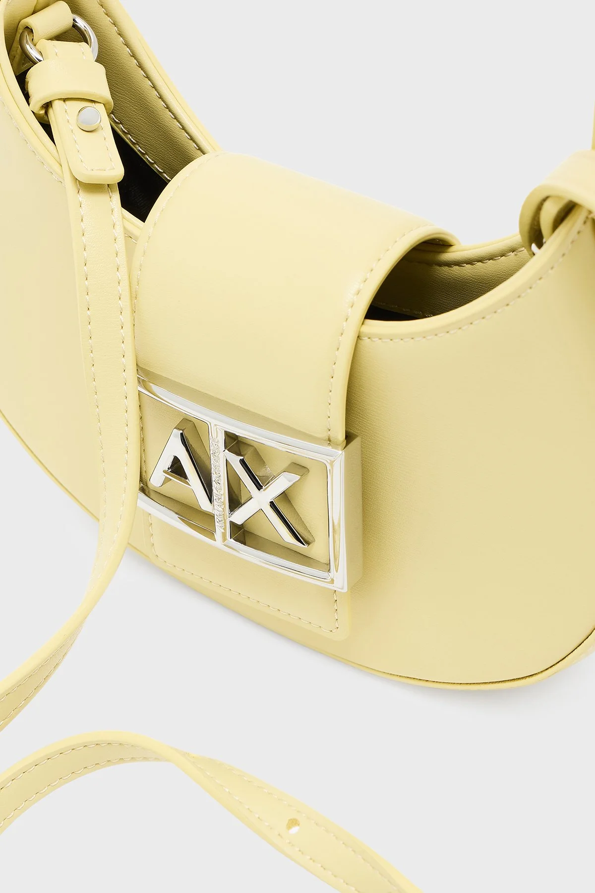 Armani Exchange Logolu Sabit Askılı ve Ayarlanabilir Askılı Bayan Çanta XW002566 AF12039 U2149 SARI - 5